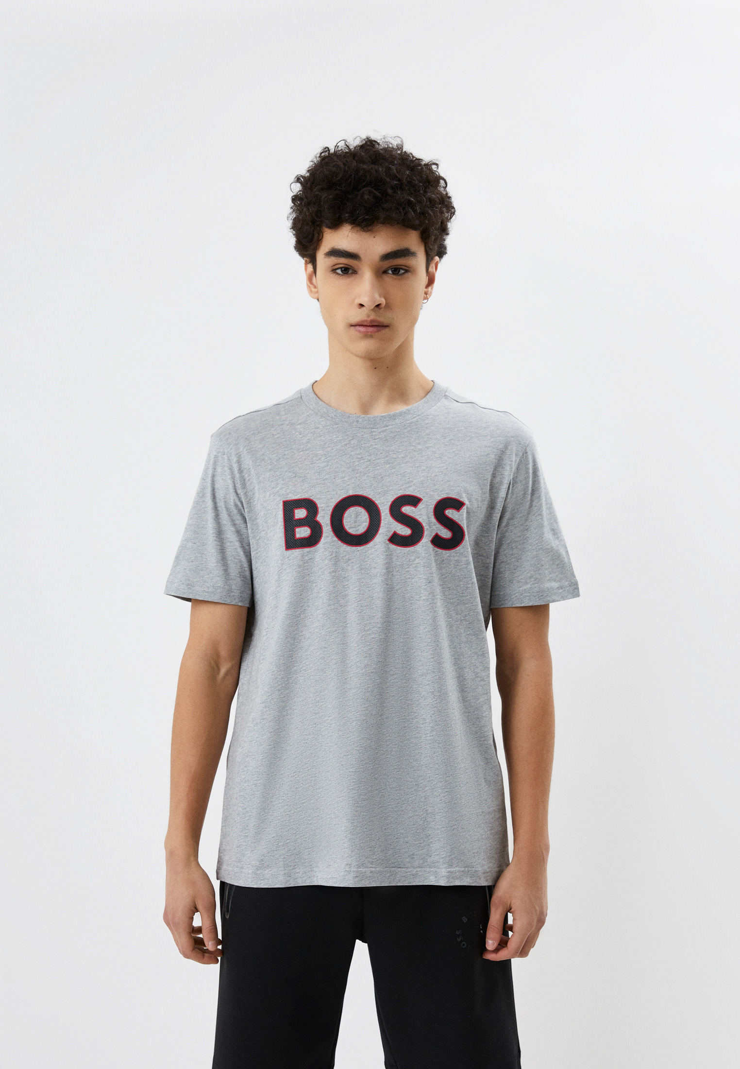 Мужская футболка Boss (Босс) 50488793: изображение 1