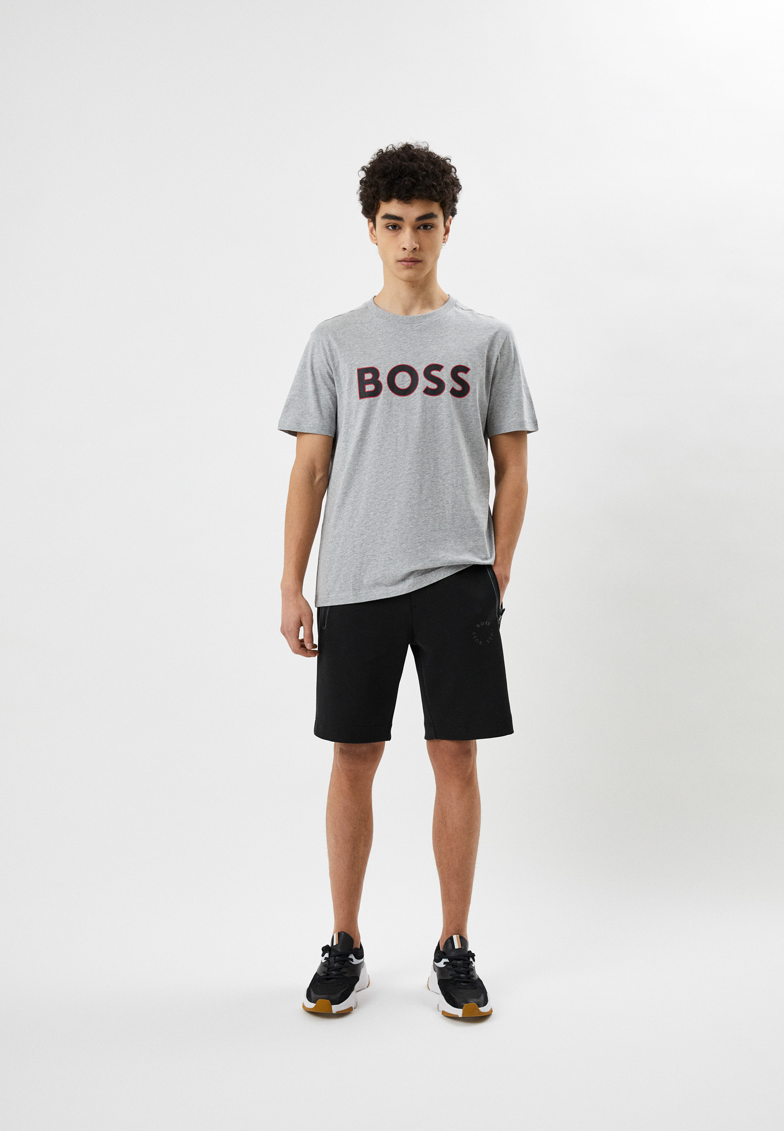 Мужские повседневные шорты Boss (Босс) 50487954: изображение 2