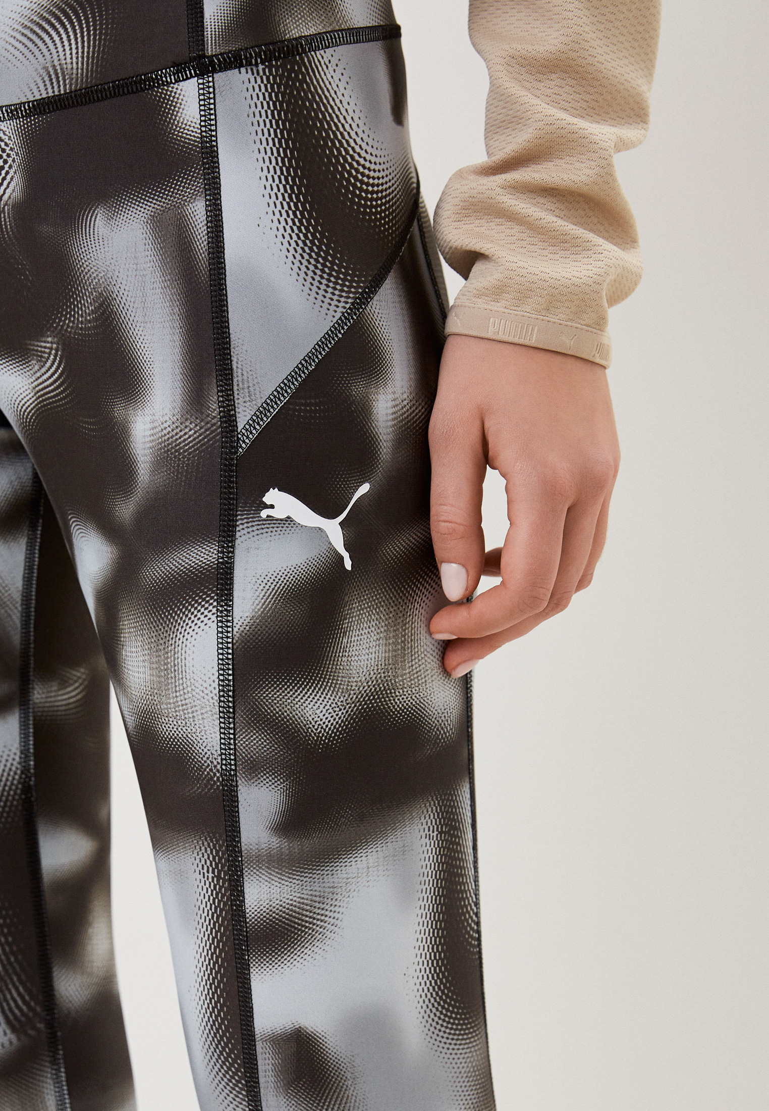 Женские брюки Puma (Пума) 673098 цвет комбинированный купить за 2199 руб.