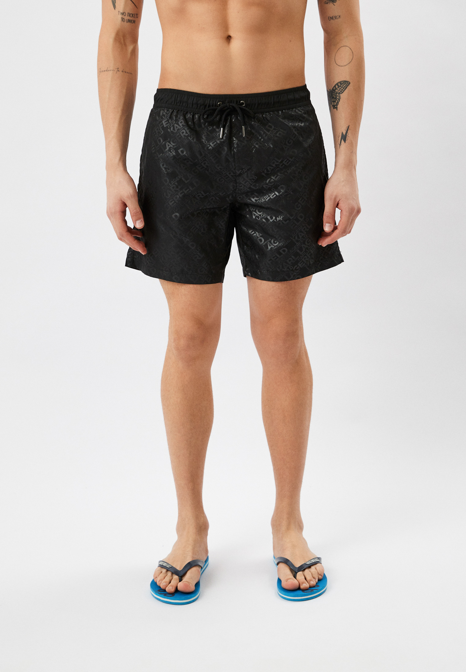Мужские шорты для плавания Karl Lagerfeld Beachwear KL21MBM11