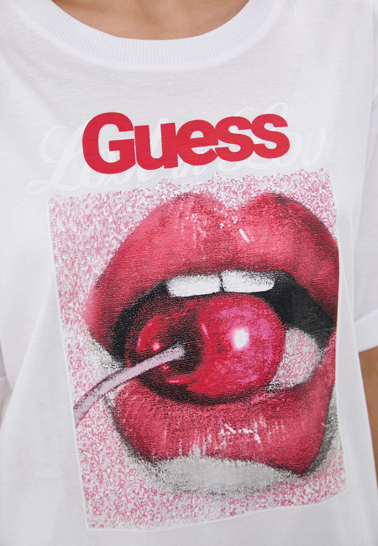 Футболка с коротким рукавом женский Guess Jeans W3GI22JA914 купить за ...