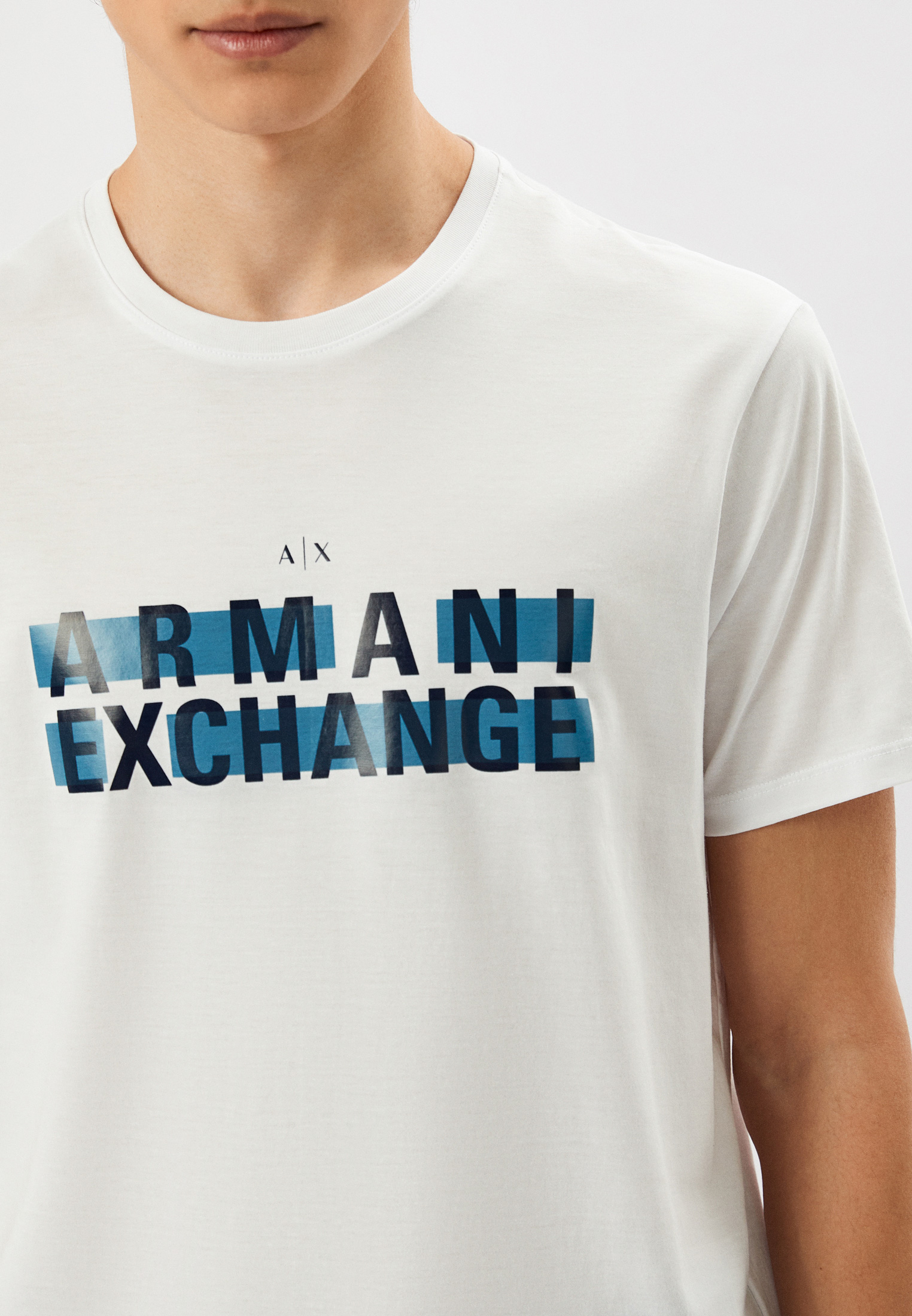 Футболка мужская Armani Exchange 3RZTBC ZJA5Z купить за 7000 руб.