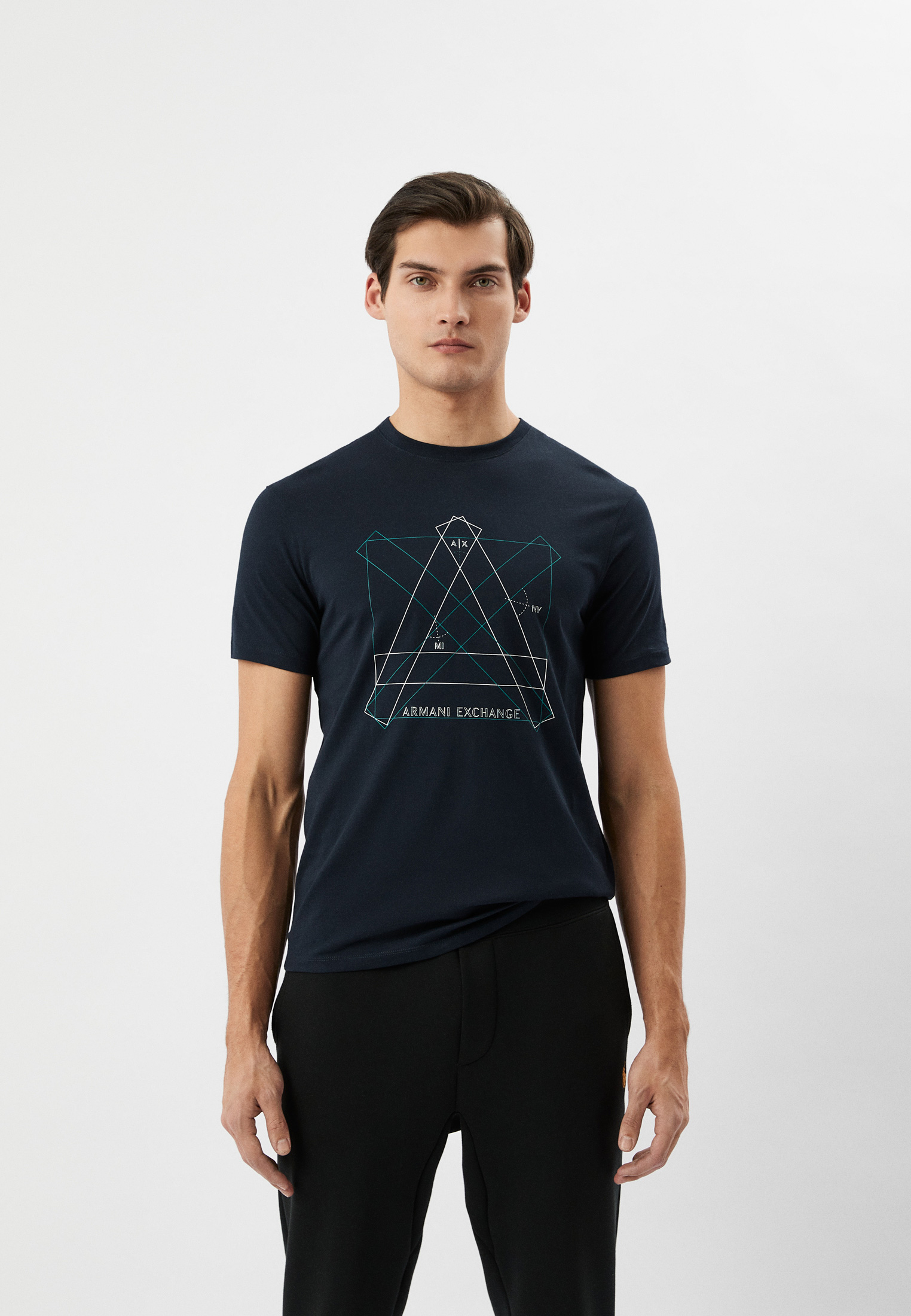 Armani Exchange Футболка Мужская Купить