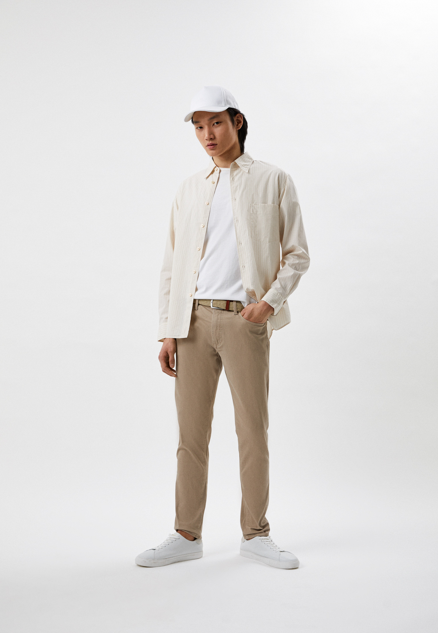 Рубашка с длинным рукавом мужской UNIQLO 331-447769(21-04) купить за ...