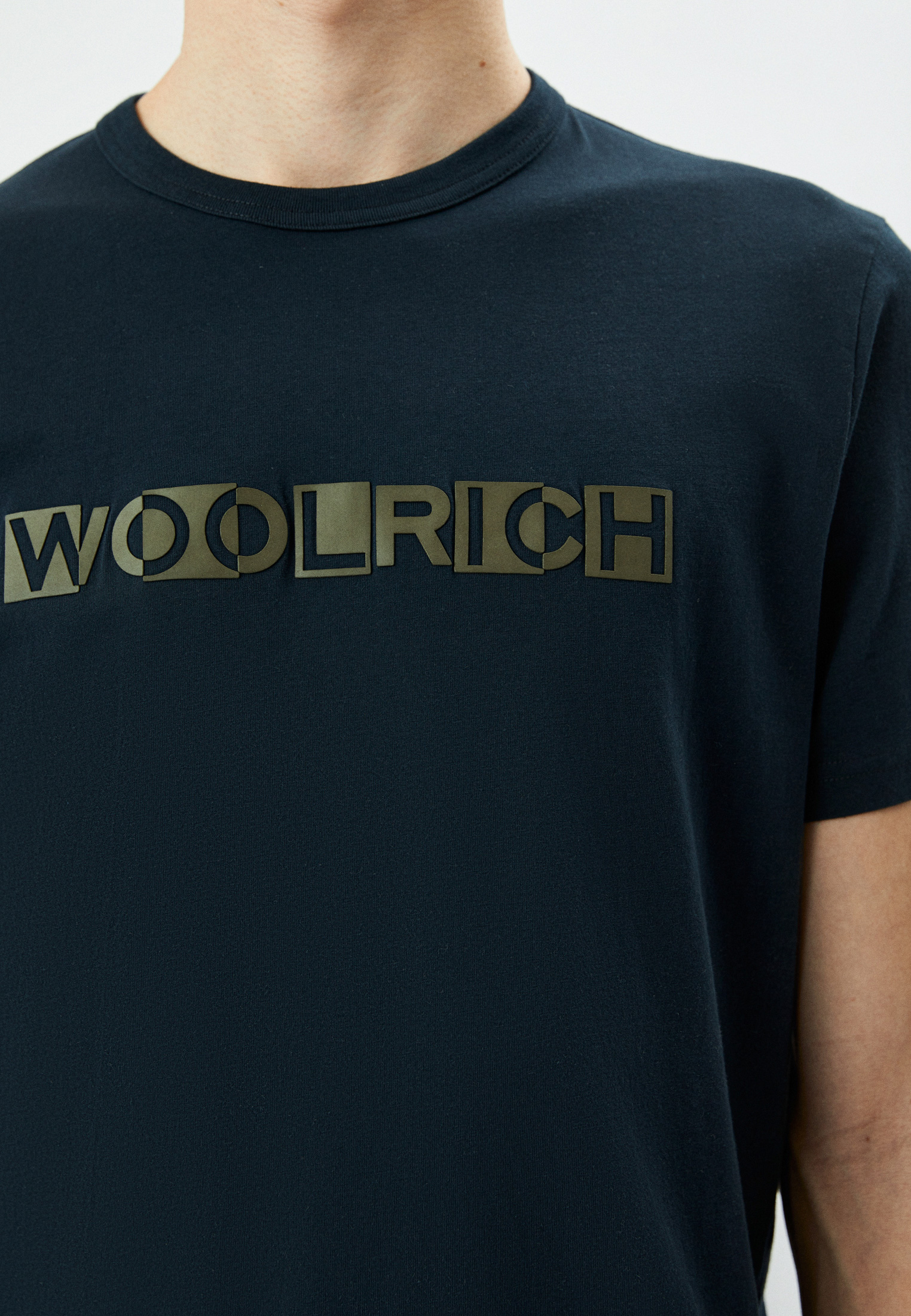 Мужская футболка Woolrich (Вулрич) CFWOTE0090MRUT2926: изображение 4