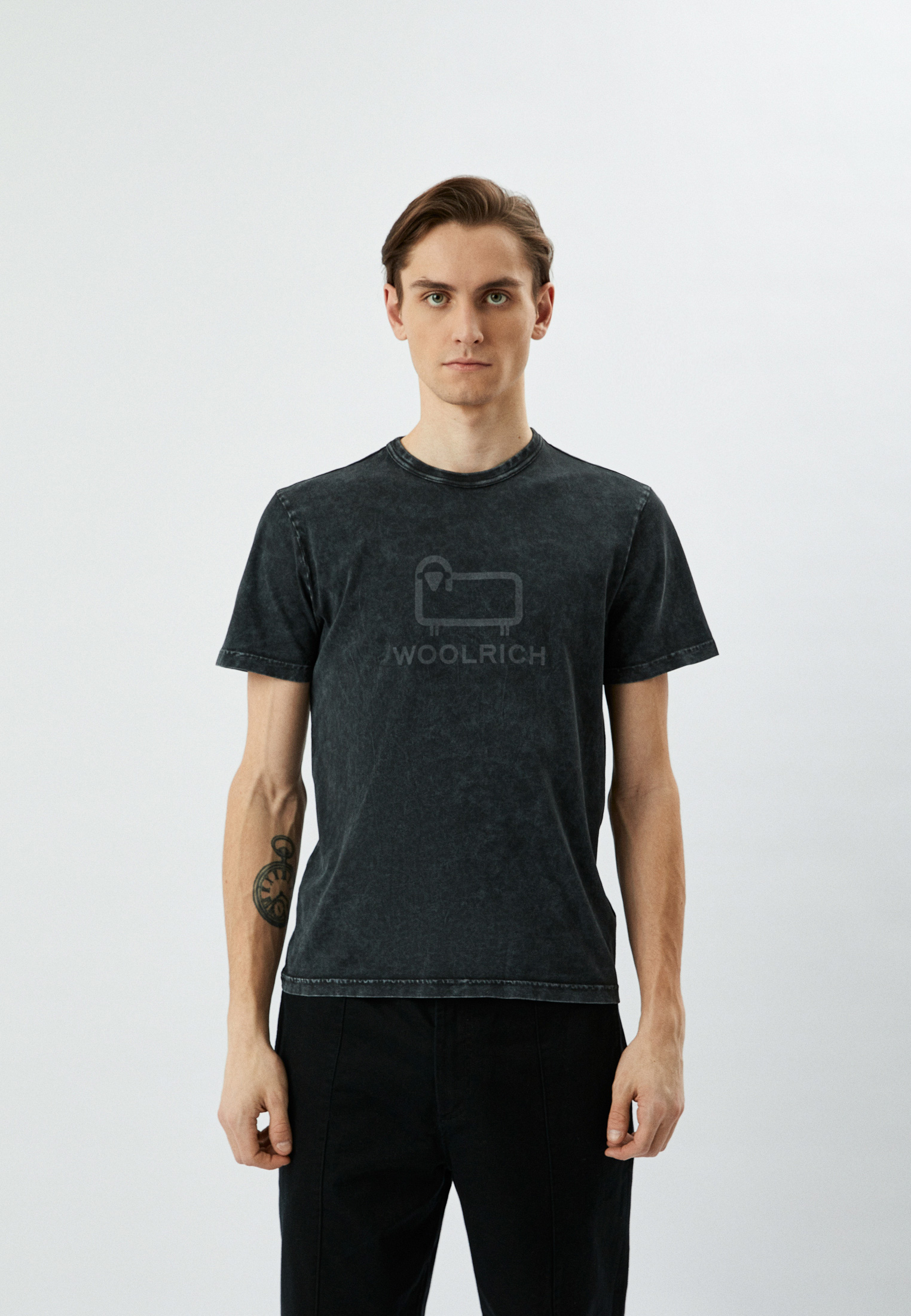 Мужская футболка Woolrich (Вулрич) CFWOTE0096MRUT3369: изображение 1