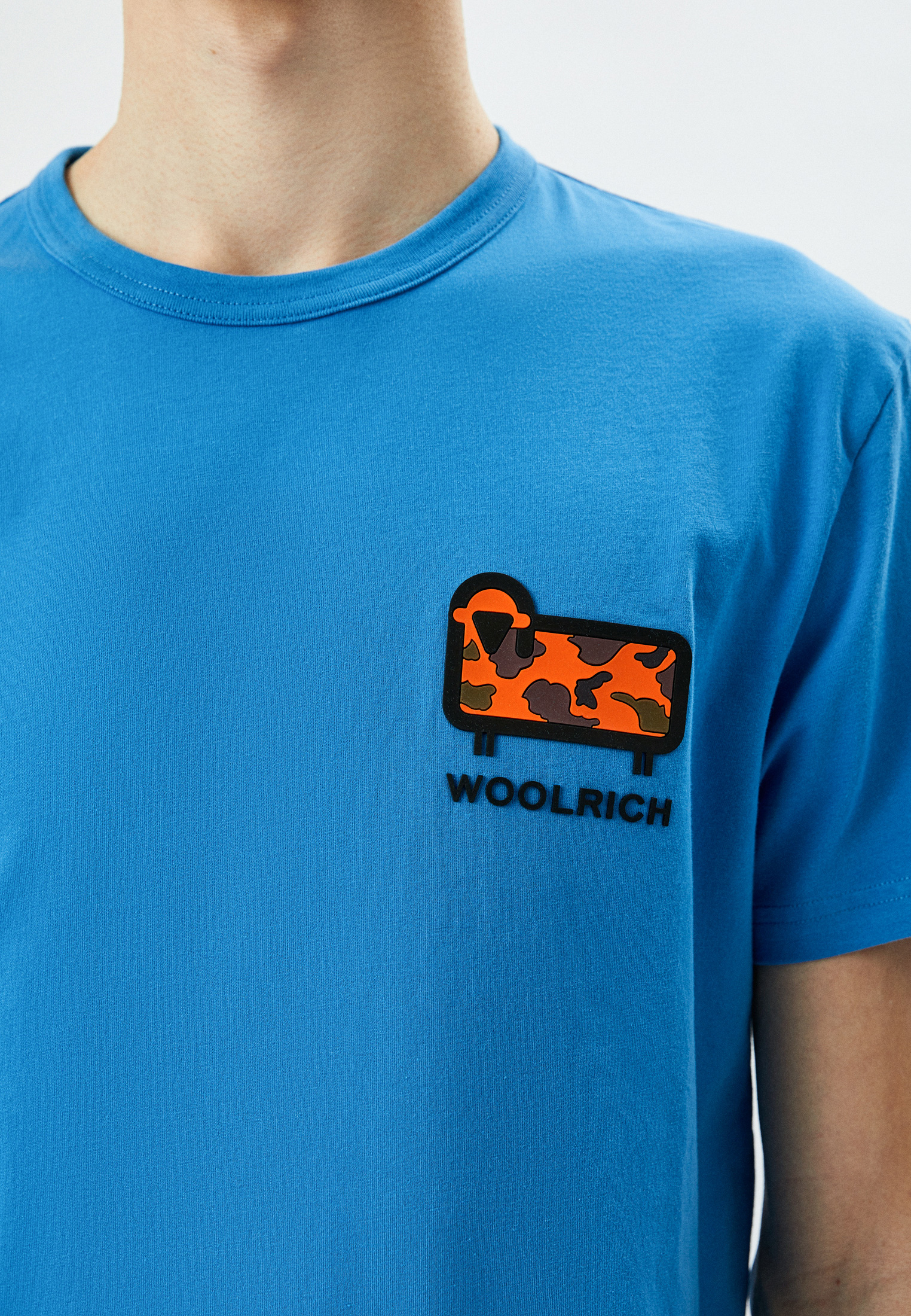 Мужская футболка Woolrich (Вулрич) CFWOTE0087MRUT2926: изображение 4