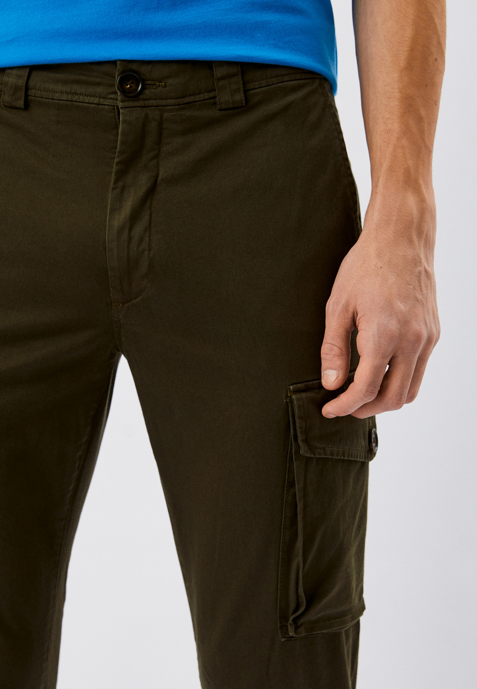 Мужские повседневные брюки Woolrich (Вулрич) CFWOTR0137MRUT3343: изображение 4