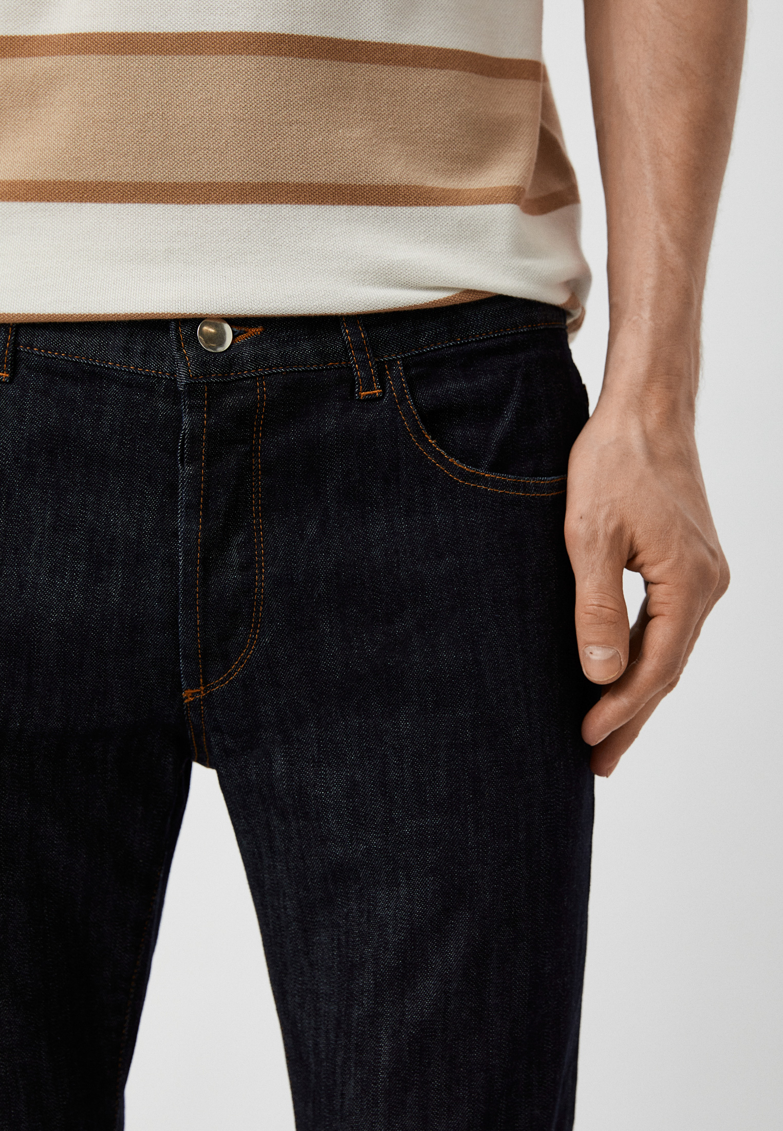 Мужские зауженные джинсы Baldinini (Балдинини) J1004P10: изображение 4