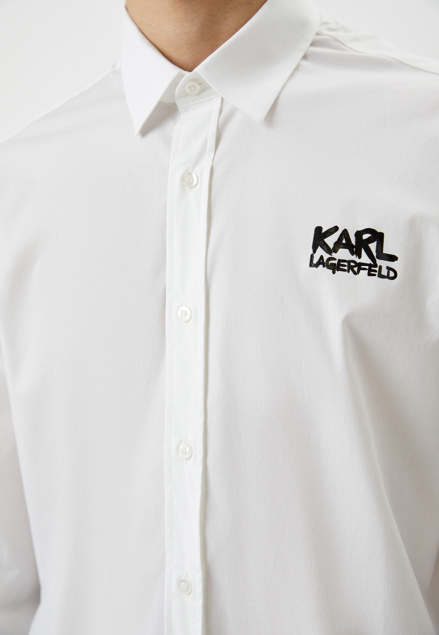 Рубашка с длинным рукавом Karl Lagerfeld (Карл Лагерфельд) 605980-531600: изображение 4