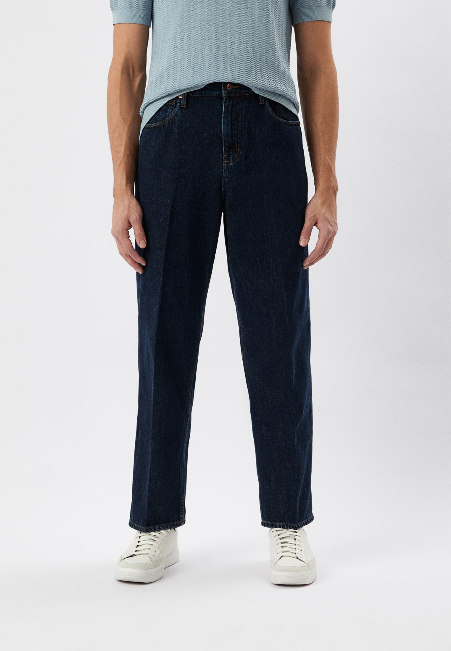 Мужские прямые джинсы Emporio Armani (Эмпорио Армани) 3R1J73 1DPWZ: изображение 1
