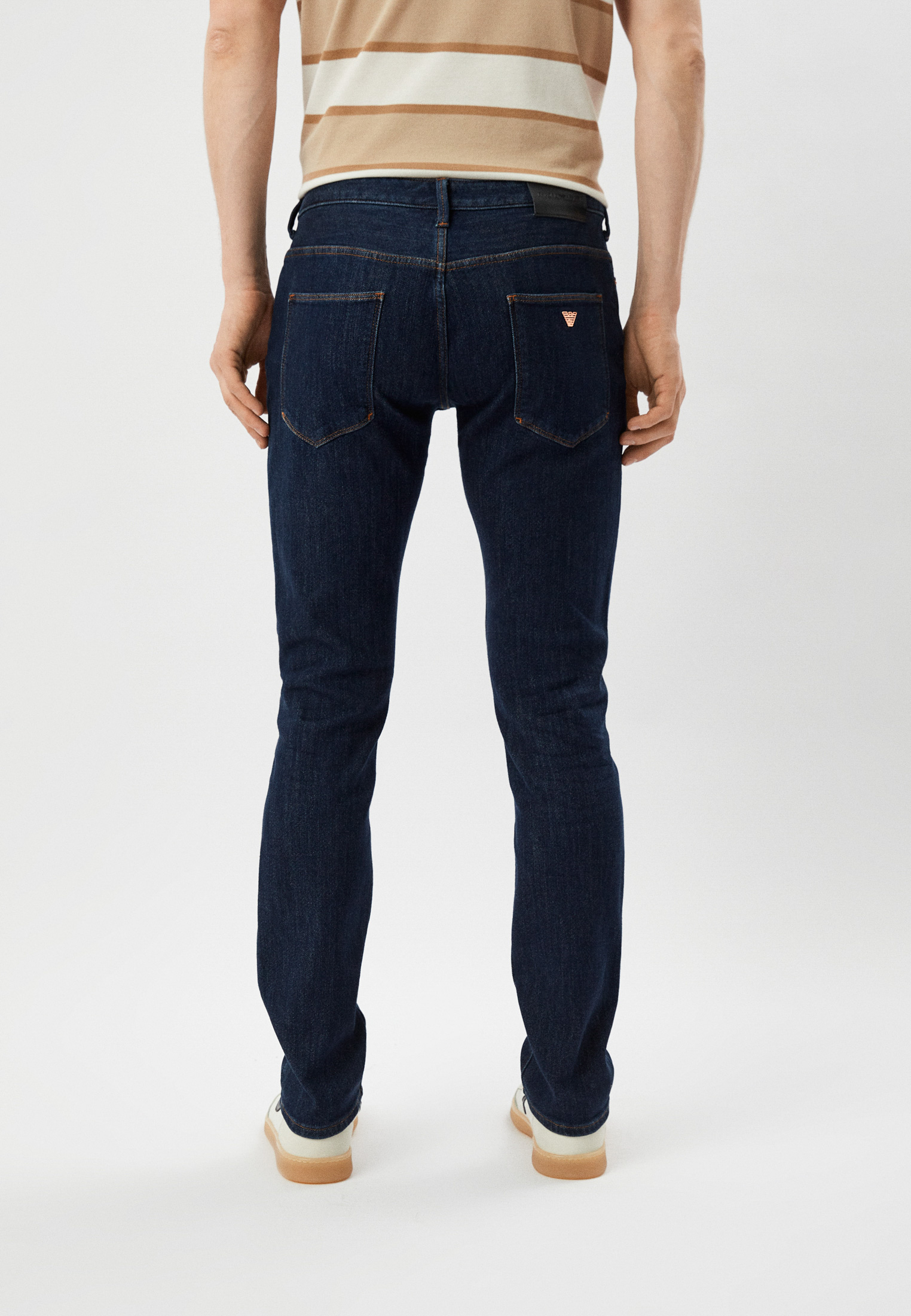 Мужские зауженные джинсы Emporio Armani (Эмпорио Армани) 3R1J06 1DPXZ: изображение 4