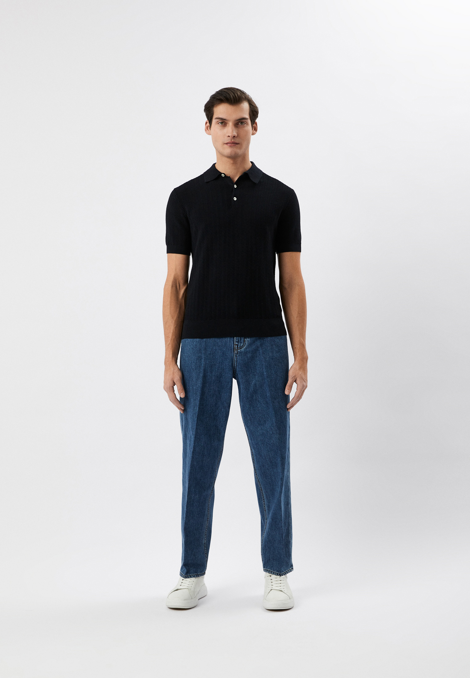 Мужские прямые джинсы Emporio Armani (Эмпорио Армани) 3R1J73 1DPWZ: изображение 8