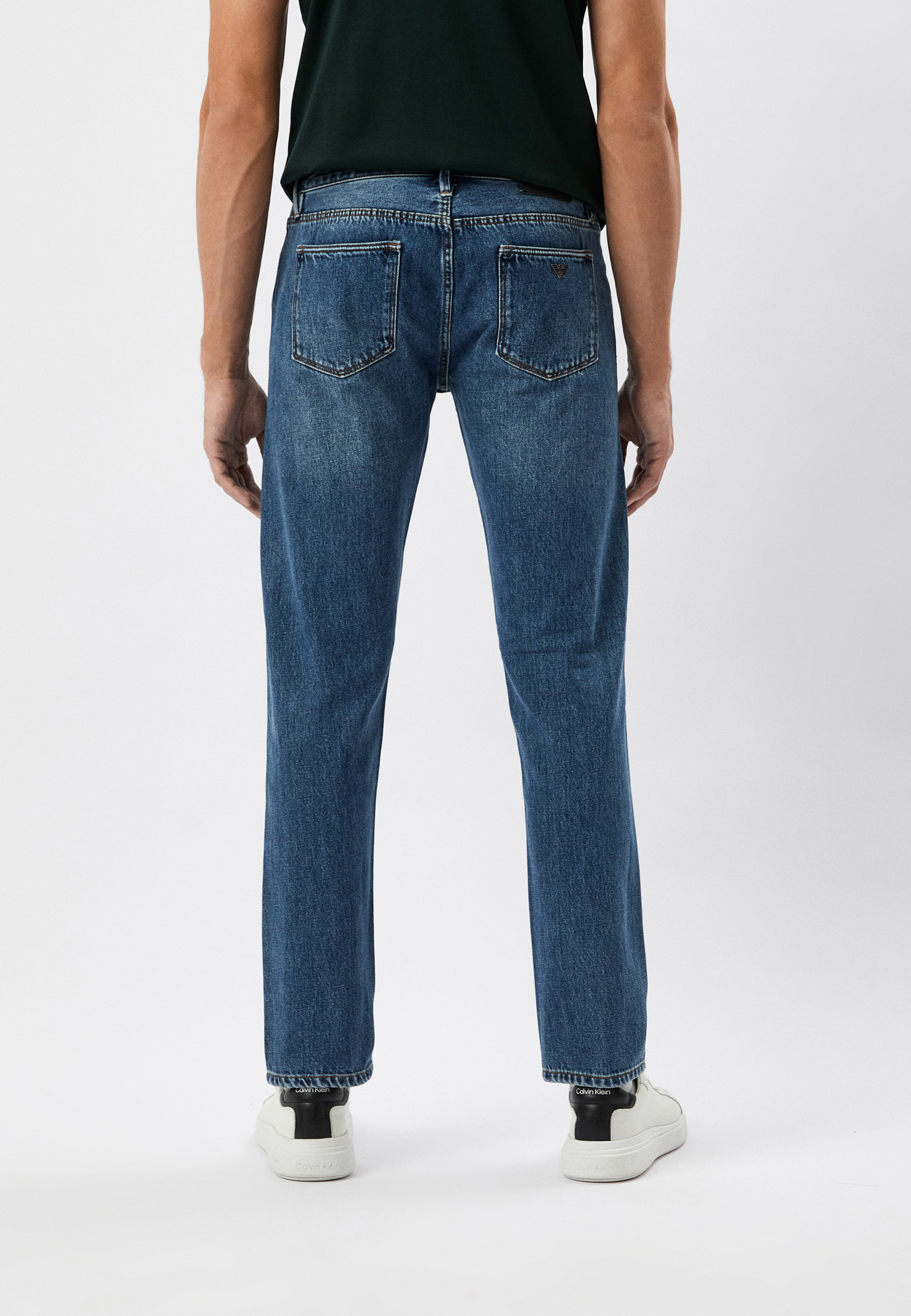 Мужские зауженные джинсы Emporio Armani (Эмпорио Армани) 3R1J75 1DQDZ: изображение 3