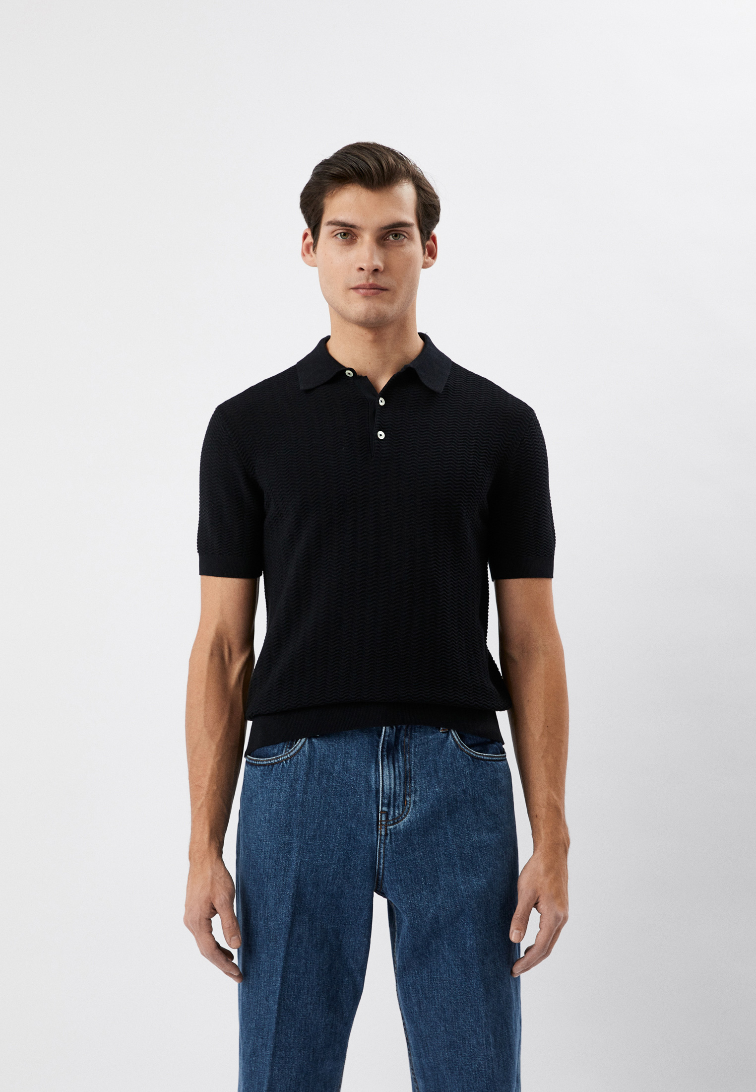 Мужские поло Emporio Armani 3R1MXM 1MEXZ купить за 19400 руб.