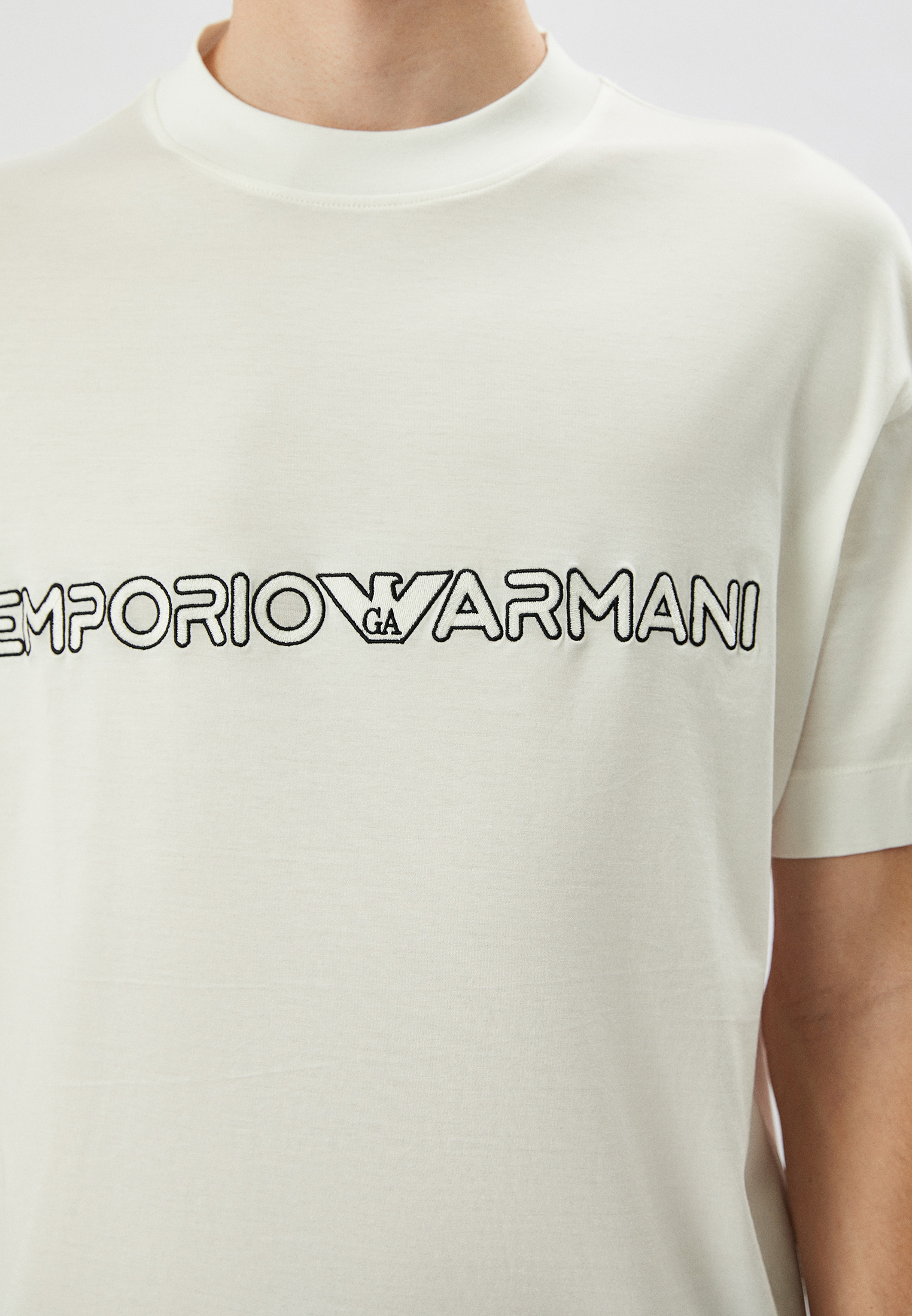 Мужская футболка Emporio Armani (Эмпорио Армани) 3R1TBD 1JUVZ: изображение 4