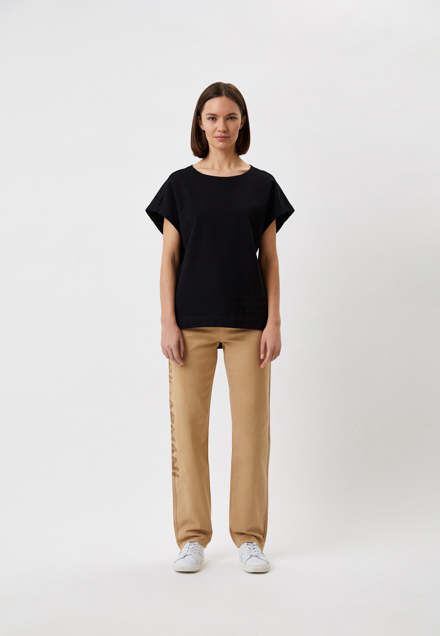 Футболка с коротким рукавом женский Emporio Armani (Эмпорио Армани ...