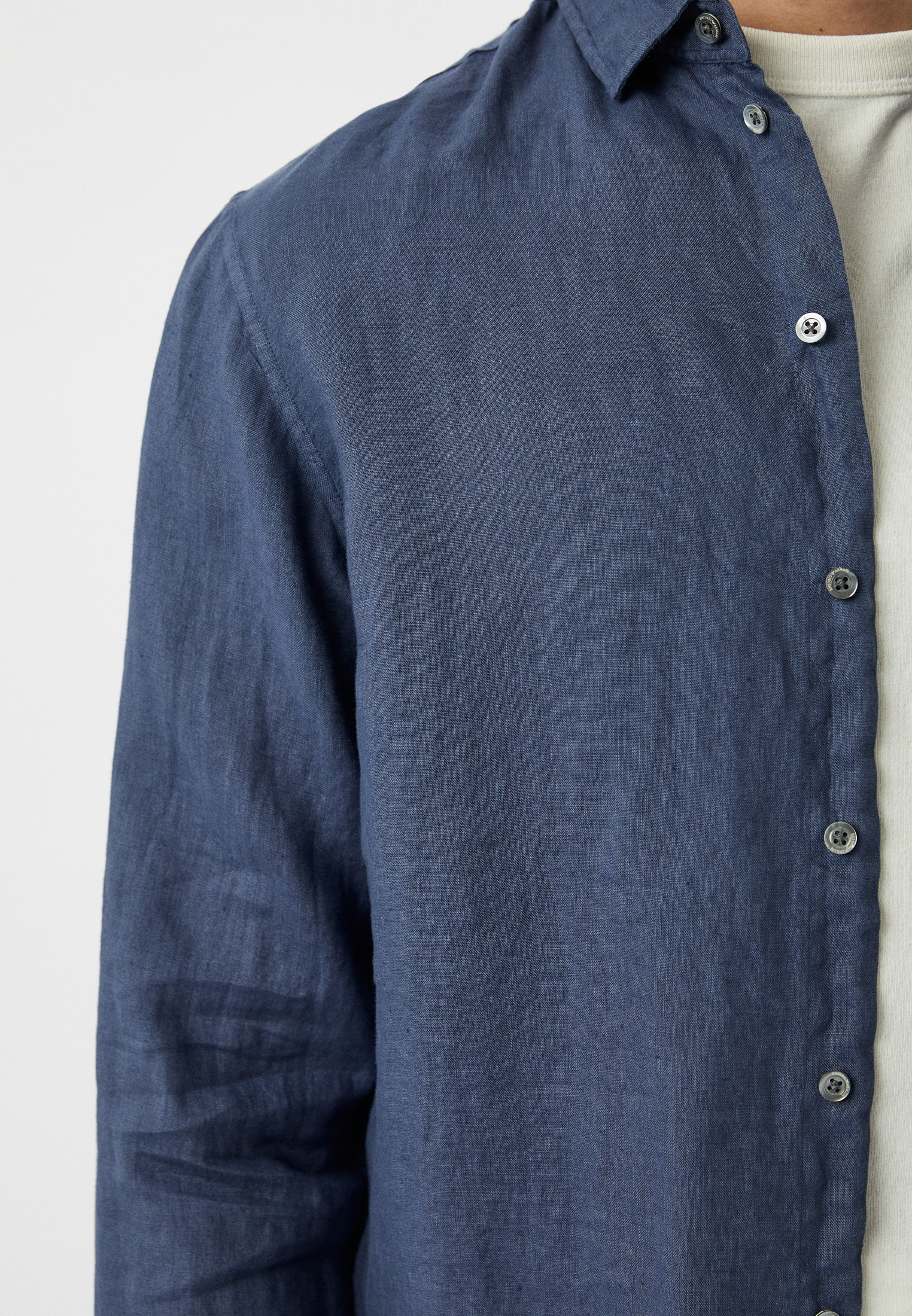 Рубашка с длинным рукавом Emporio Armani (Эмпорио Армани) D41SMD D10F1: изображение 4