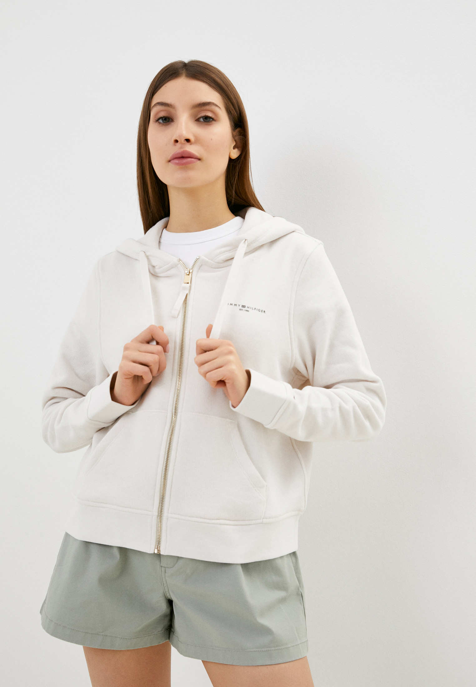 Толстовка женская Tommy Hilfiger (Томми Хилфигер) WW0WW39189 цвет ...