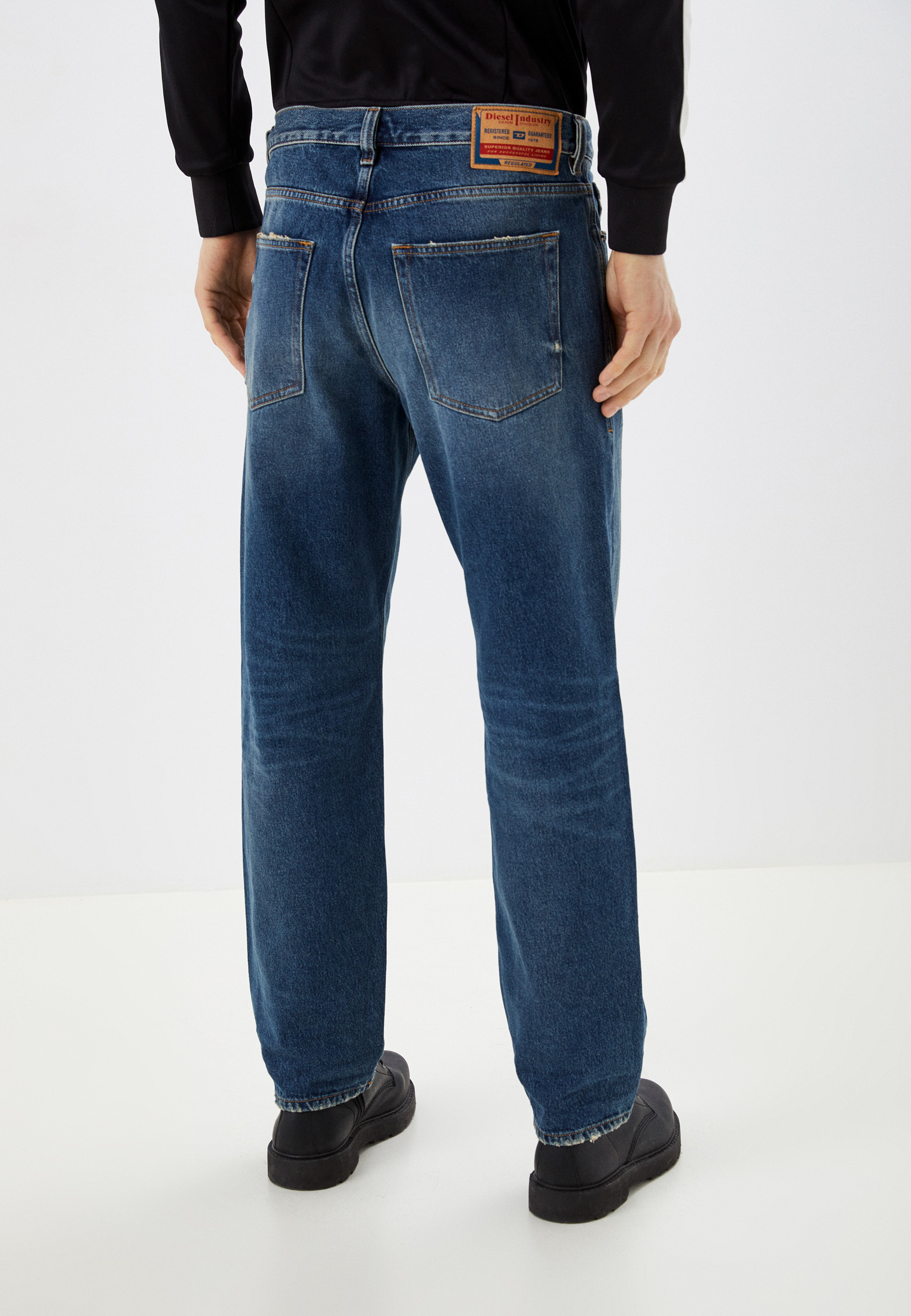 Мужские прямые джинсы Diesel (Дизель) A0356409F02: изображение 3