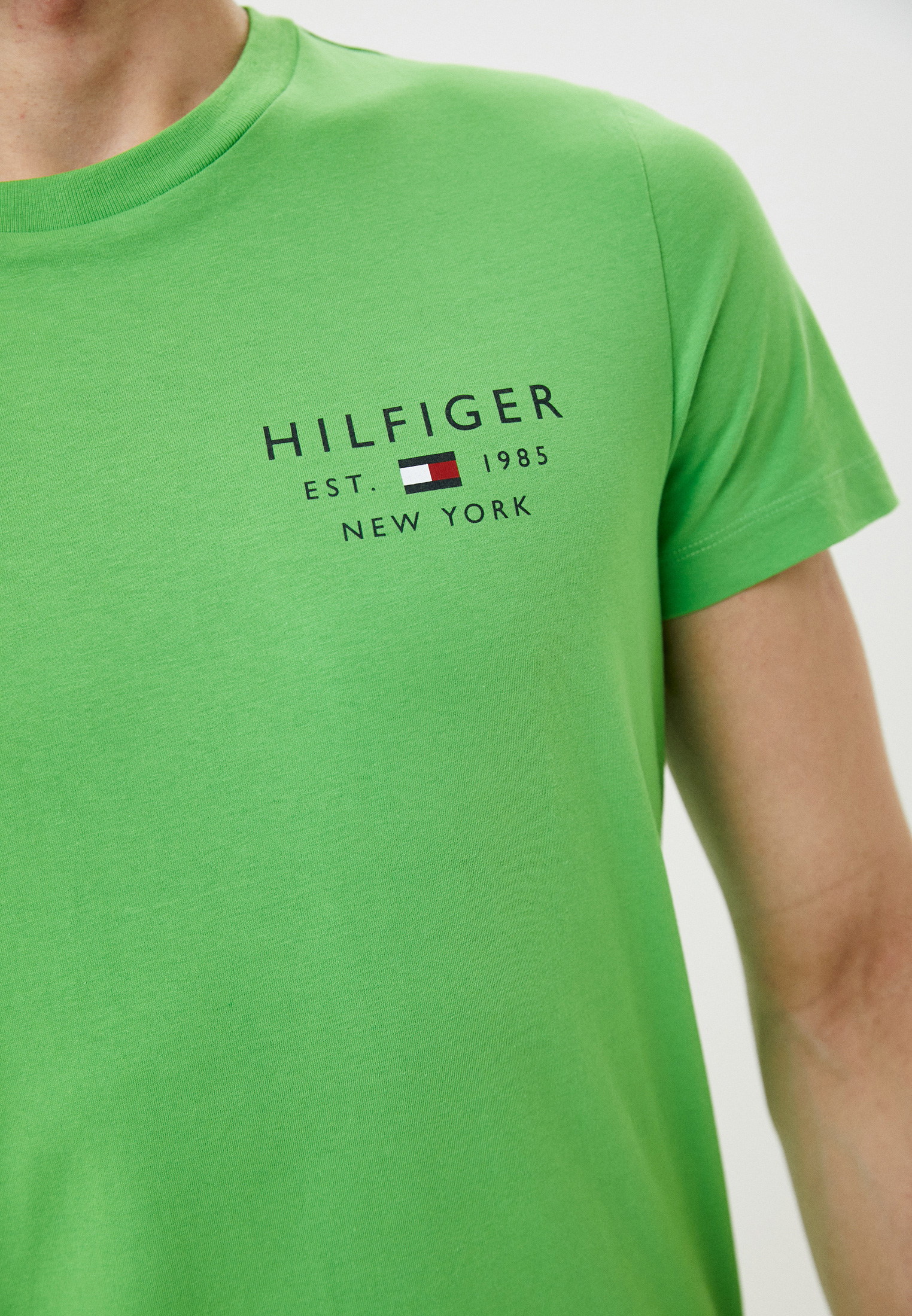Футболка с коротким рукавом мужской Tommy Hilfiger (Томми Хилфигер ...