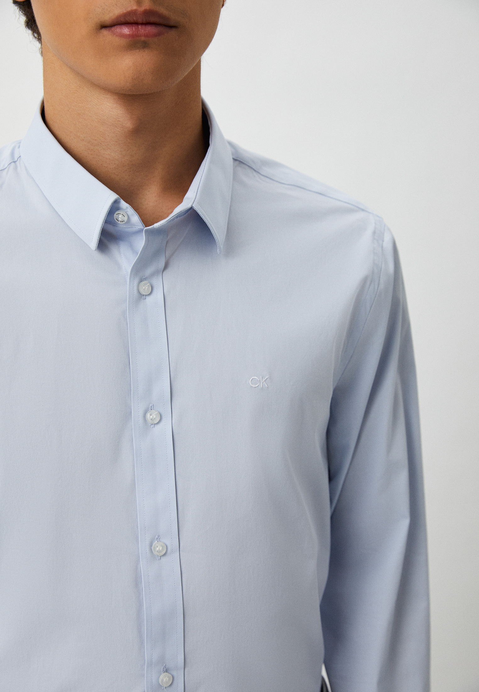 Рубашка с длинным рукавом Calvin Klein (Кельвин Кляйн) K10K110856: изображение 8