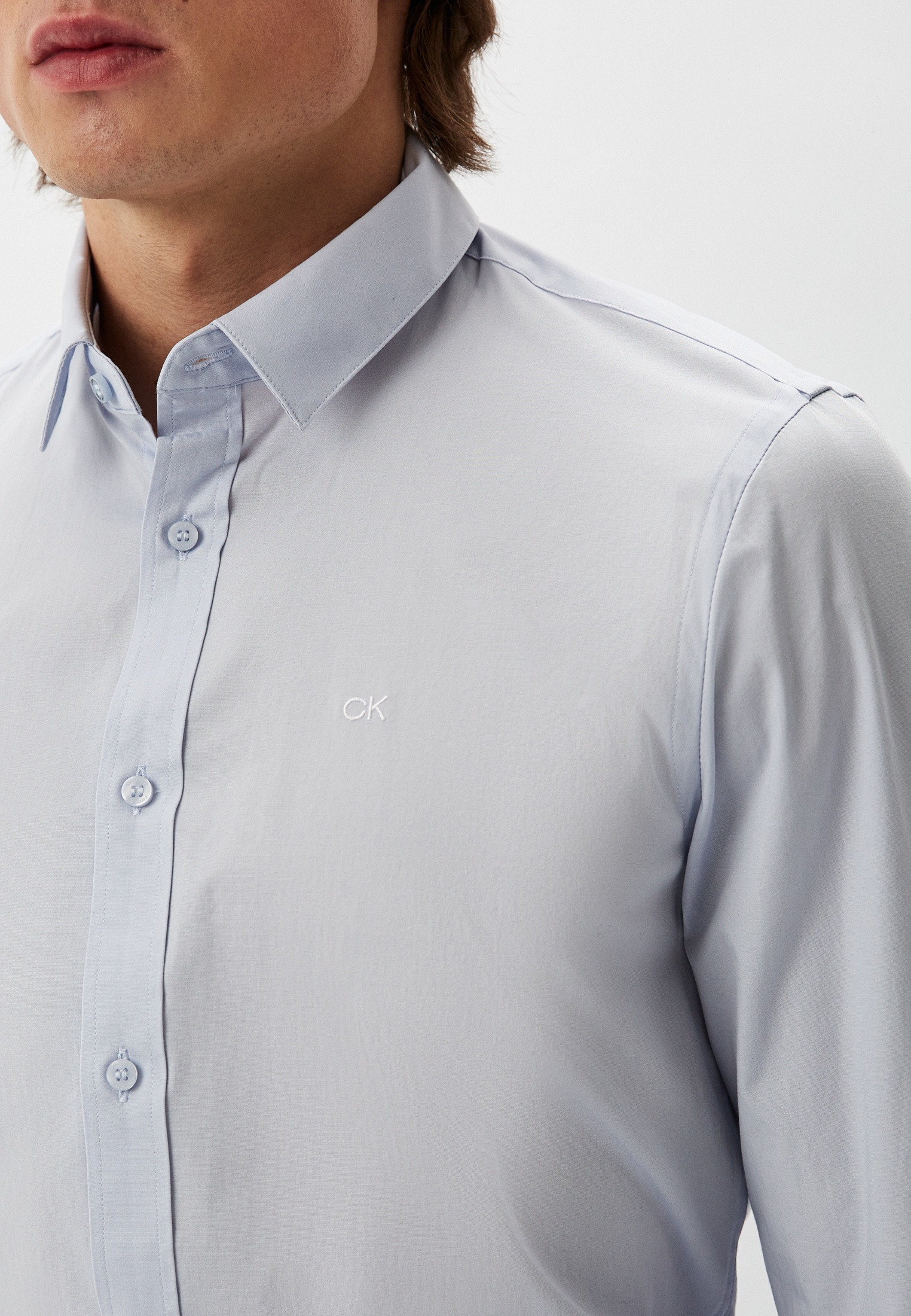 Рубашка с длинным рукавом Calvin Klein (Кельвин Кляйн) K10K110856: изображение 20