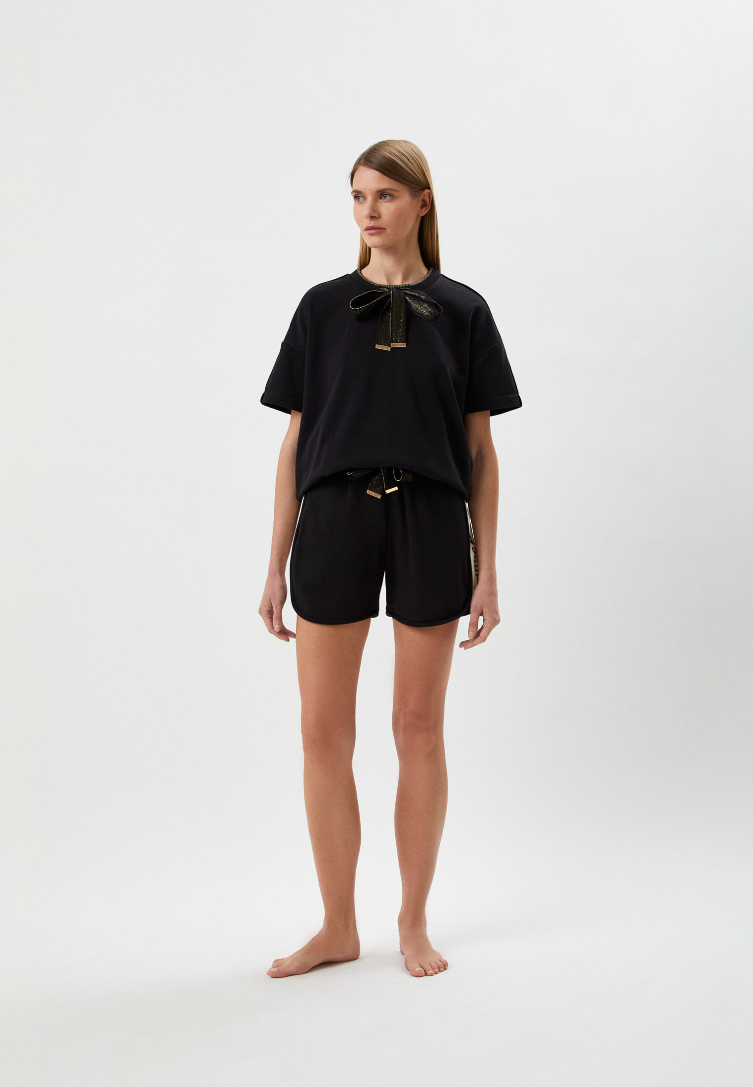 Шорты кожаные Twinset Milano
