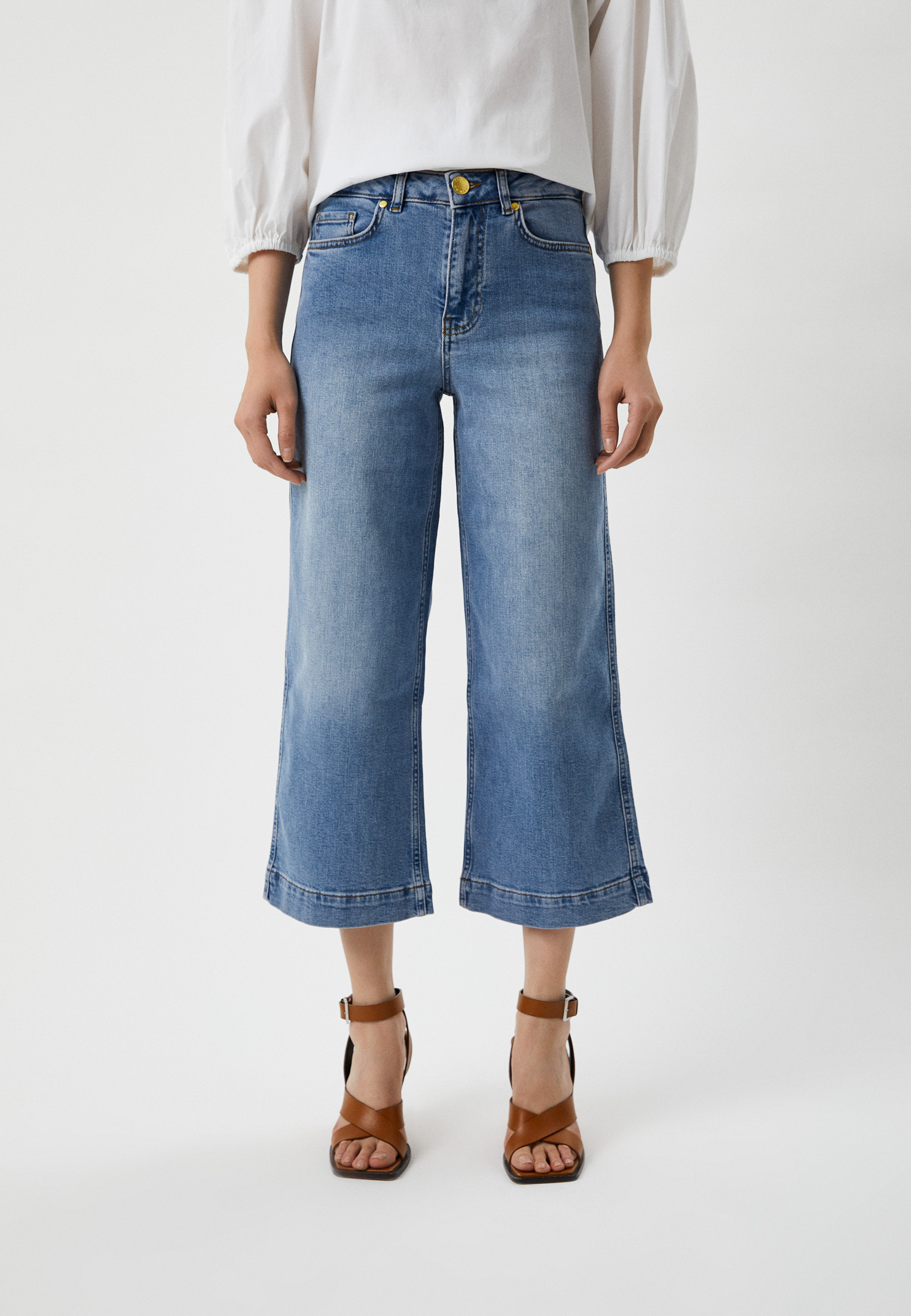 Широкие и расклешенные джинсы Tara Jarmon TOJEA05TO353