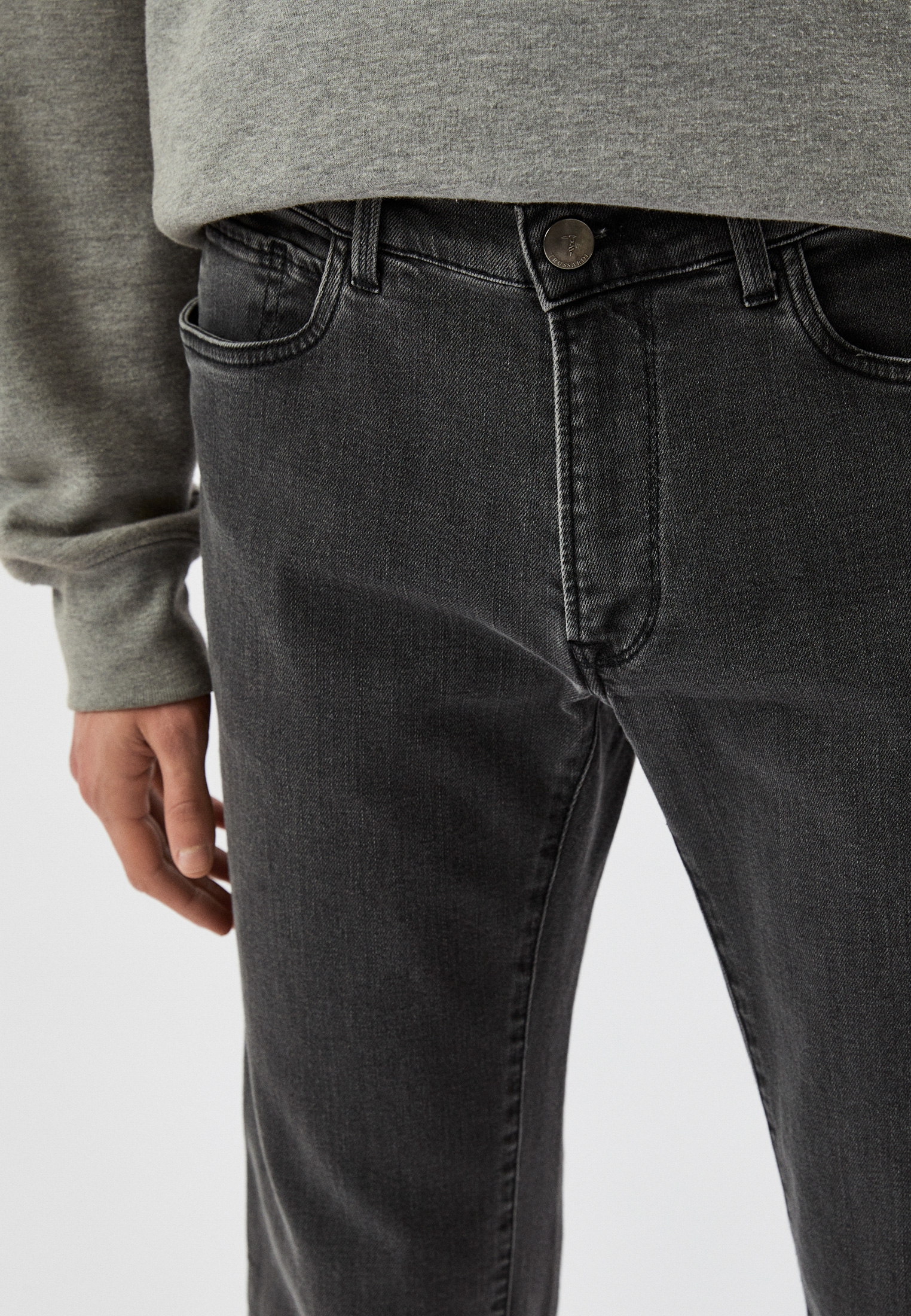 Мужские прямые джинсы Trussardi (Труссарди) 32J000111T091232A001: изображение 4