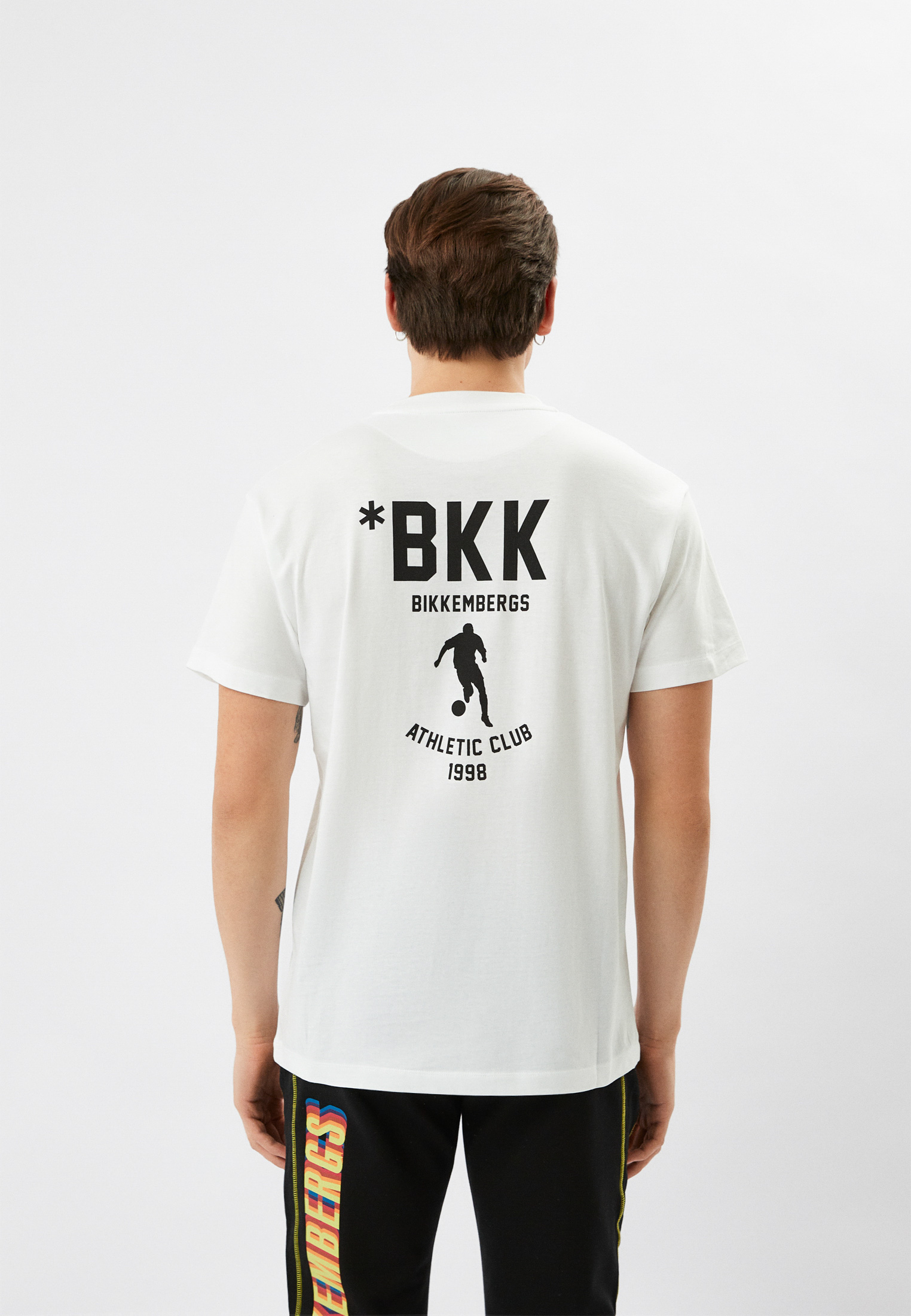 Мужская футболка Bikkembergs (Биккембергс) C411411M4349: изображение 3