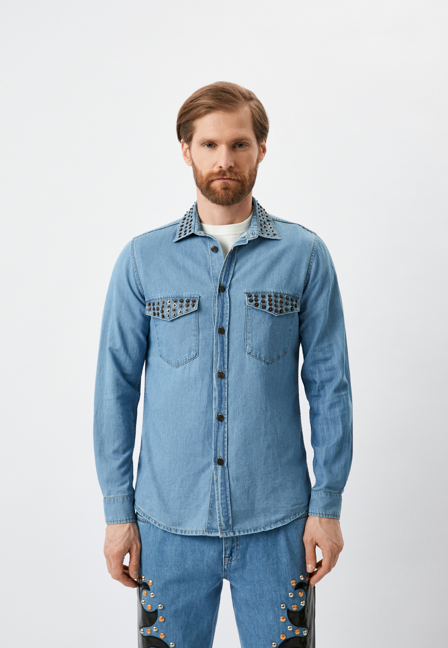 Мужская рубашка Moschino (Москино) A02010234: изображение 1