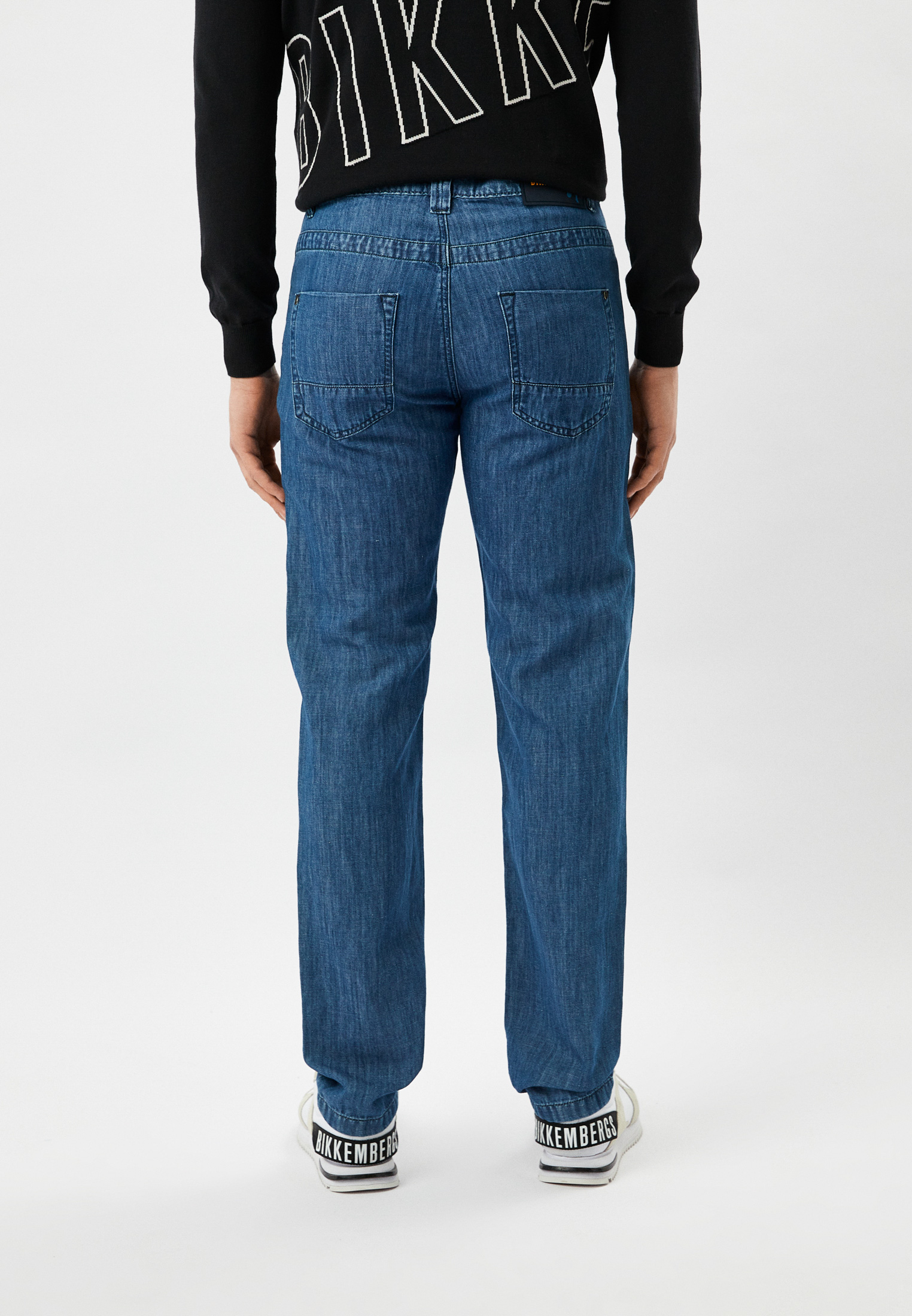 Мужские прямые джинсы Bikkembergs (Биккембергс) CQ10284T259A: изображение 12