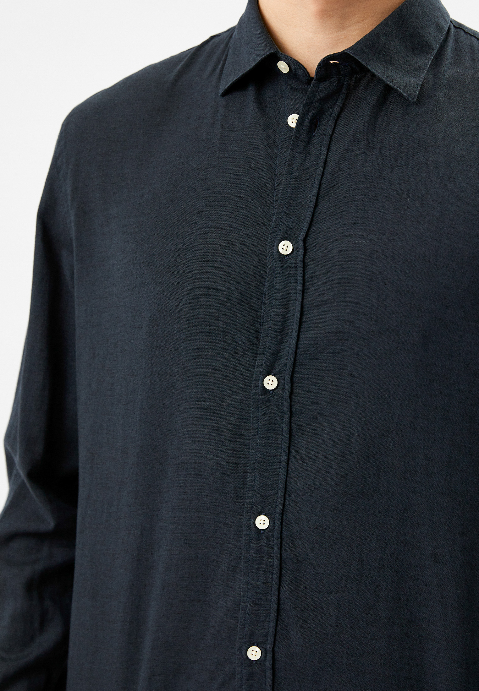 Рубашка с длинным рукавом Liu Jo Uomo (Лиу Джо Уомо) M123P201LONGLINEN: изображение 4