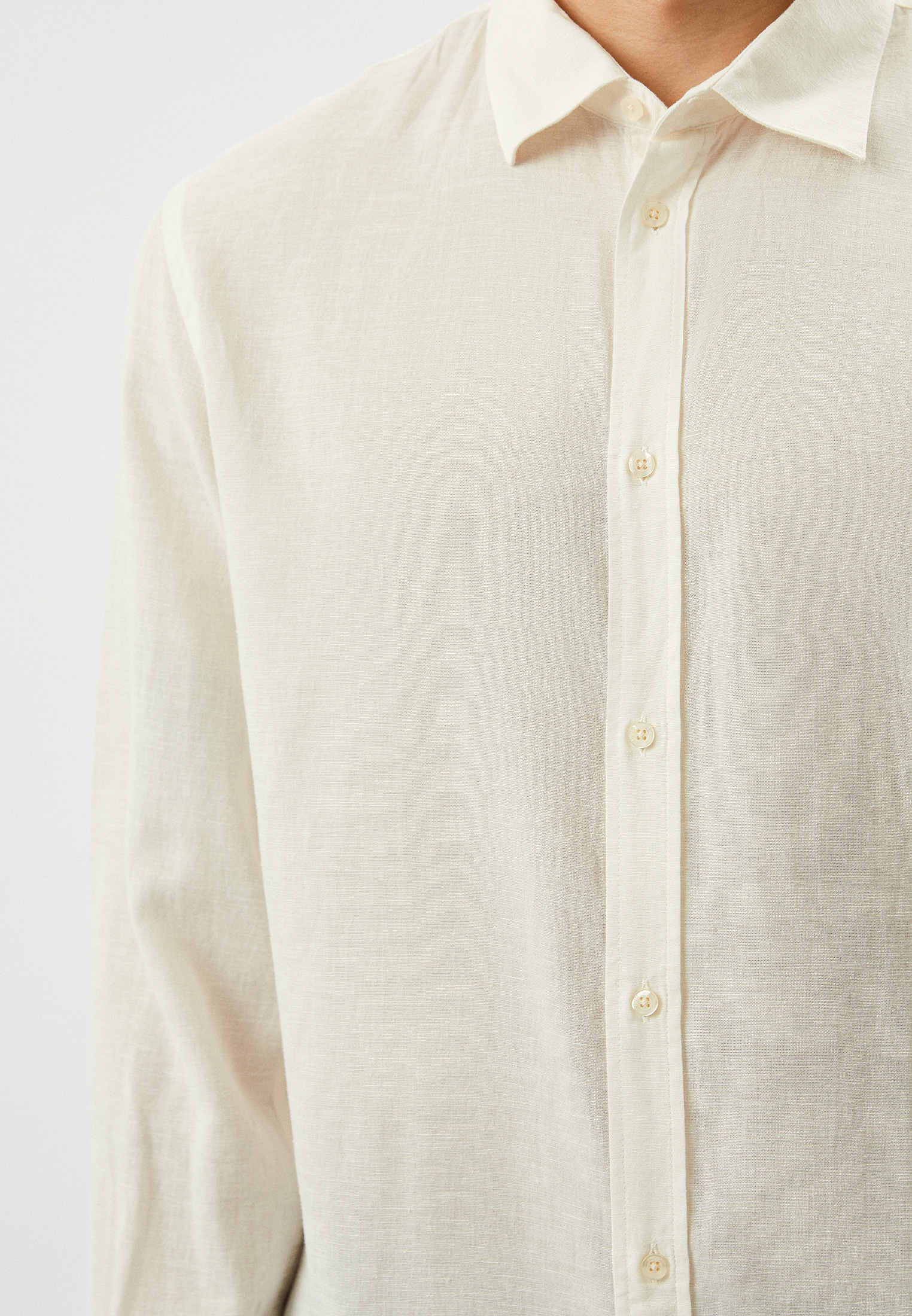 Рубашка с длинным рукавом Liu Jo Uomo (Лиу Джо Уомо) M123P201LONGLINEN: изображение 4