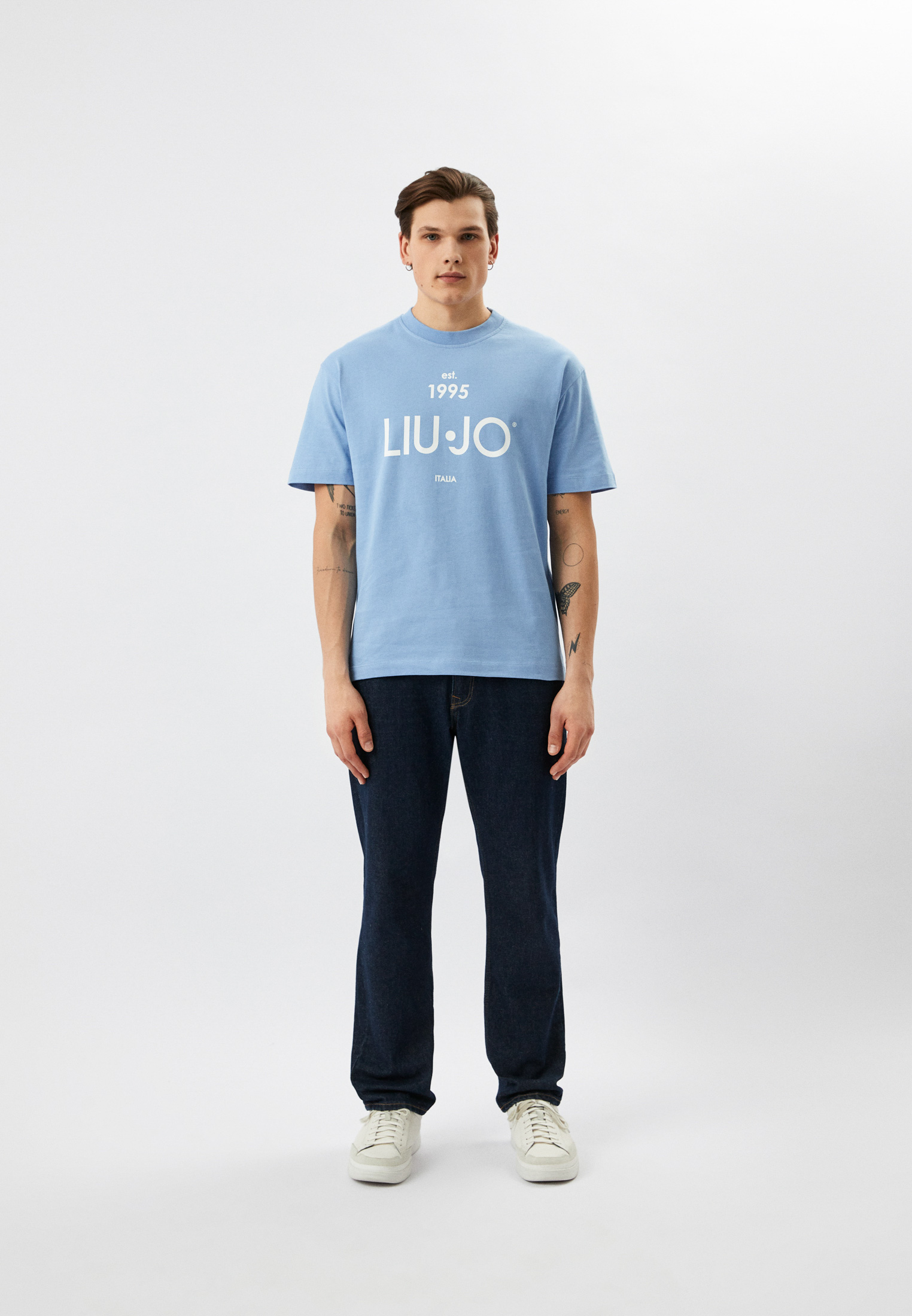 Мужская футболка Liu Jo Uomo (Лиу Джо Уомо) M123P204ESTTEE: изображение 2