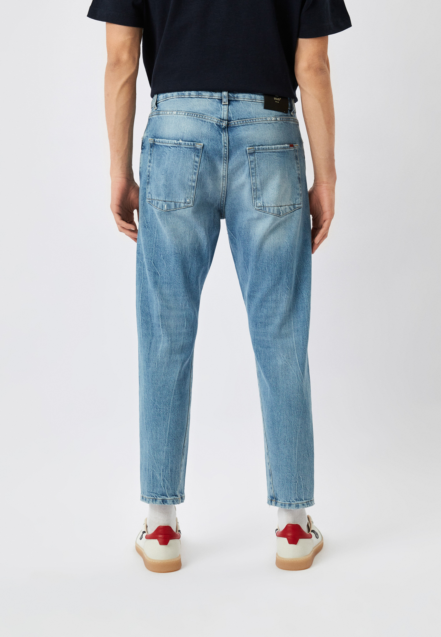 Мужские зауженные джинсы Liu Jo Uomo (Лиу Джо Уомо) M123P304JOELTBREAK: изображение 3