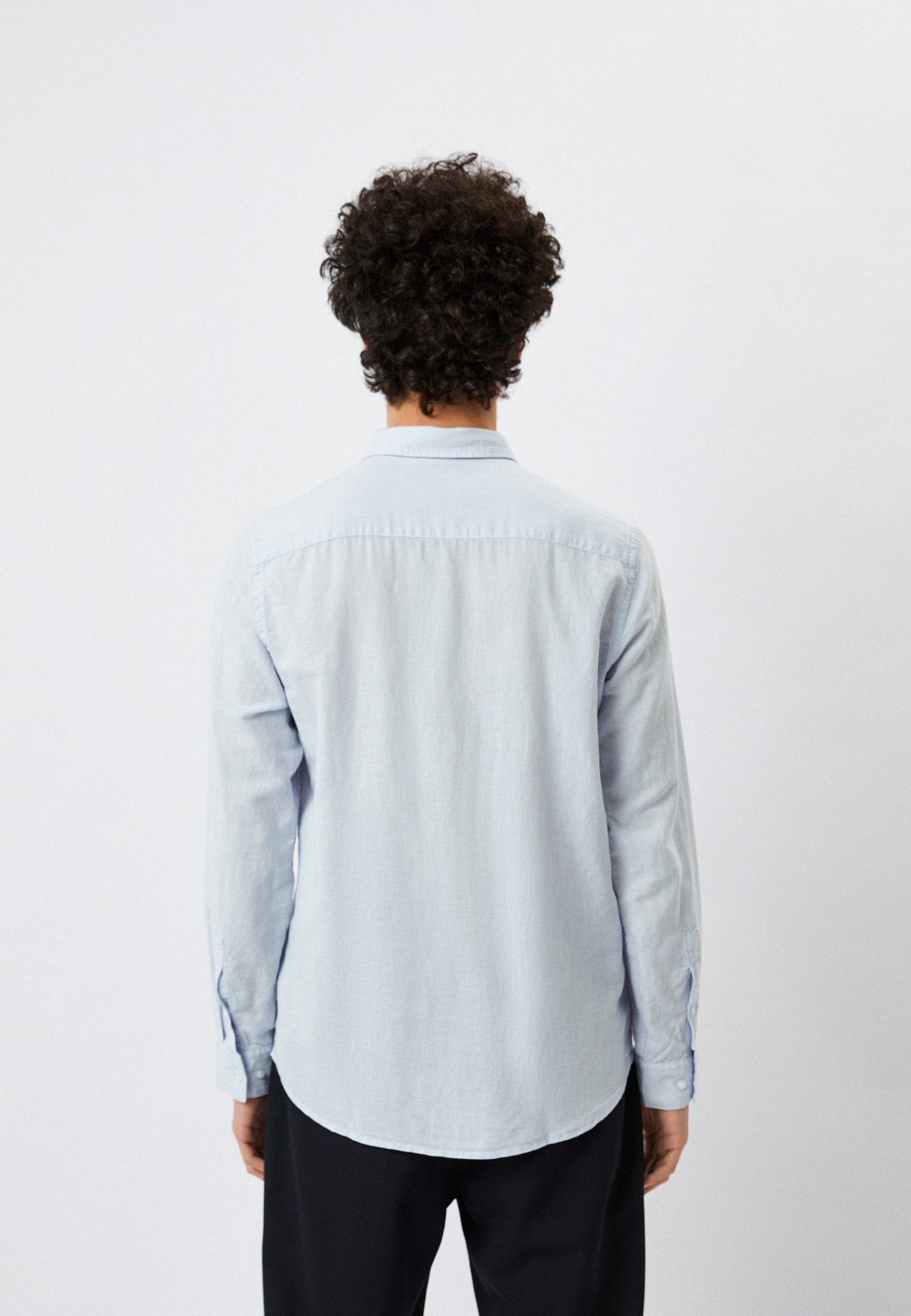 Рубашка с длинным рукавом Calvin Klein (Кельвин Кляйн) K10K108664: изображение 3
