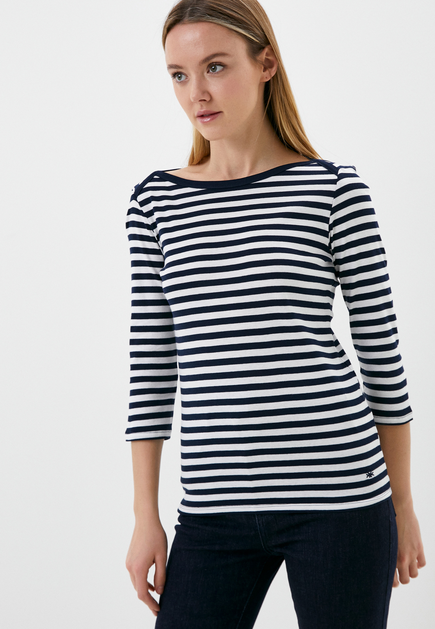 Футболка с длинным рукавом женский United Colors of Benetton (Юнайтед ...