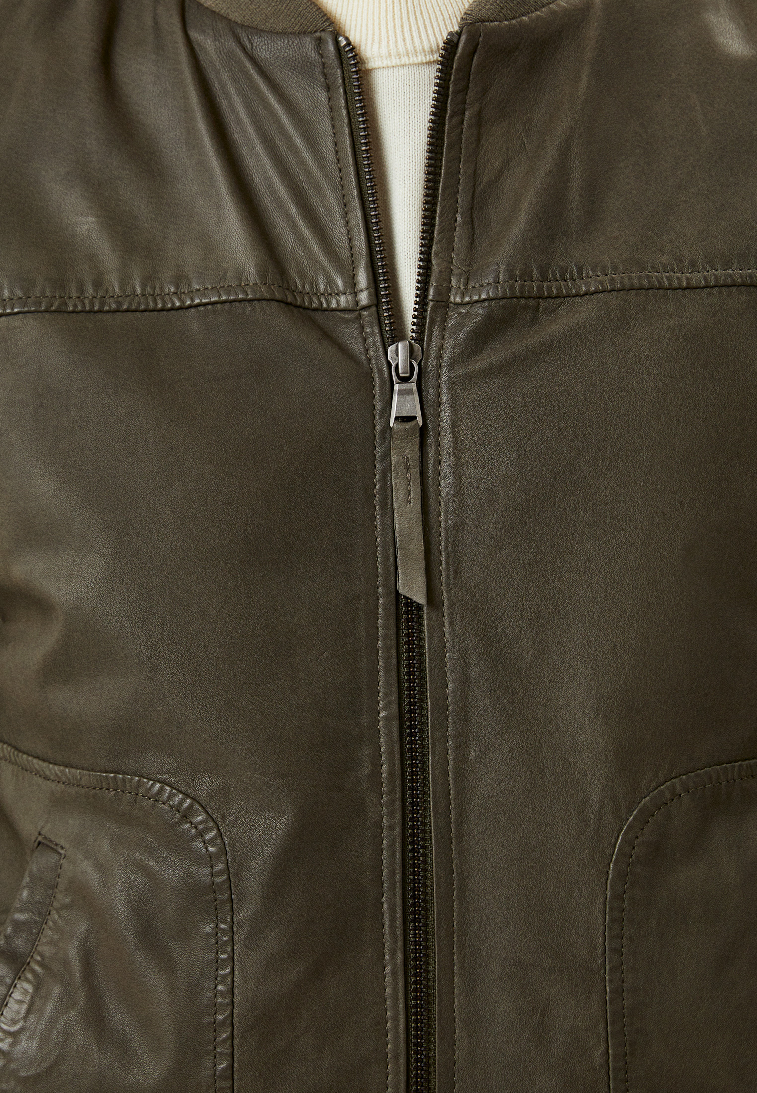 Кожаная куртка мужская Blouson milano купить за 25080 руб.