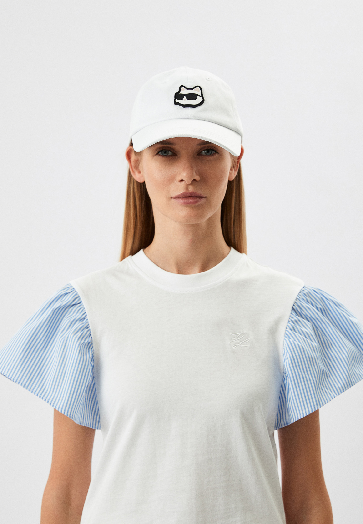 Бейсболка женская Karl Lagerfeld 231W3421 купить за 4050 руб.