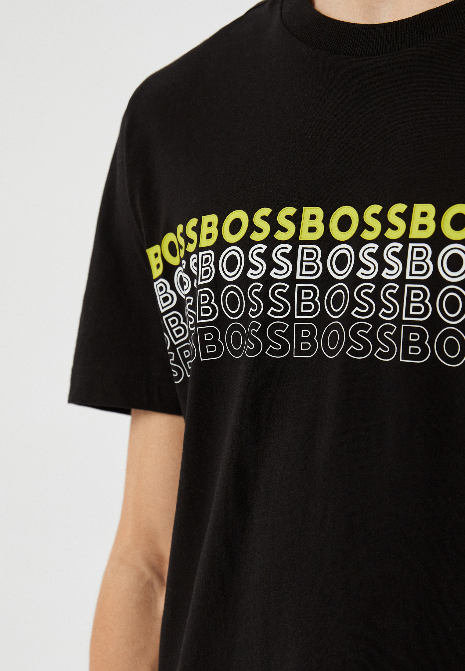 Футболка мужская Boss 50488785 купить за 5130 руб.