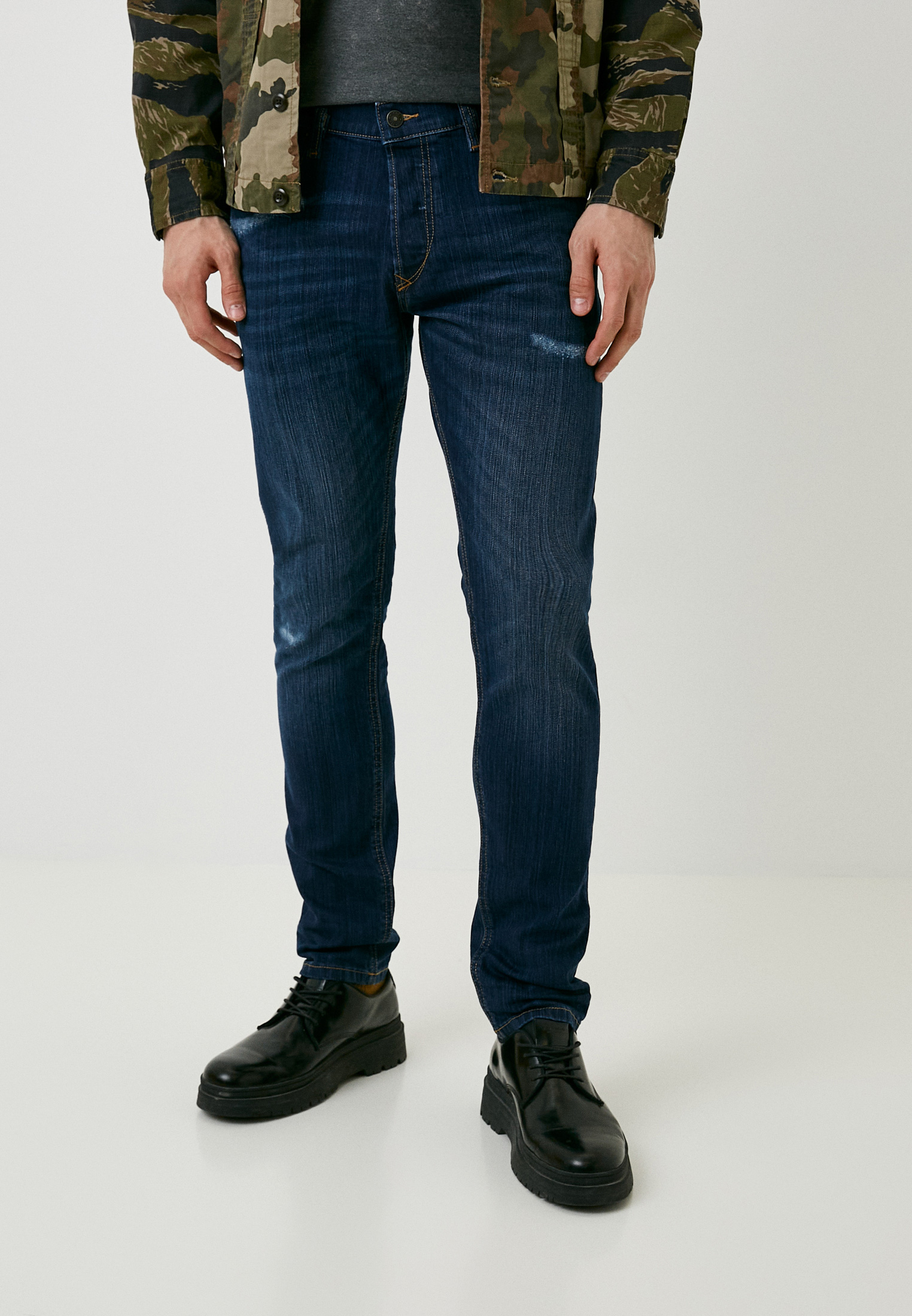 Мужские зауженные джинсы Diesel (Дизель) 00SWID0098N: изображение 5