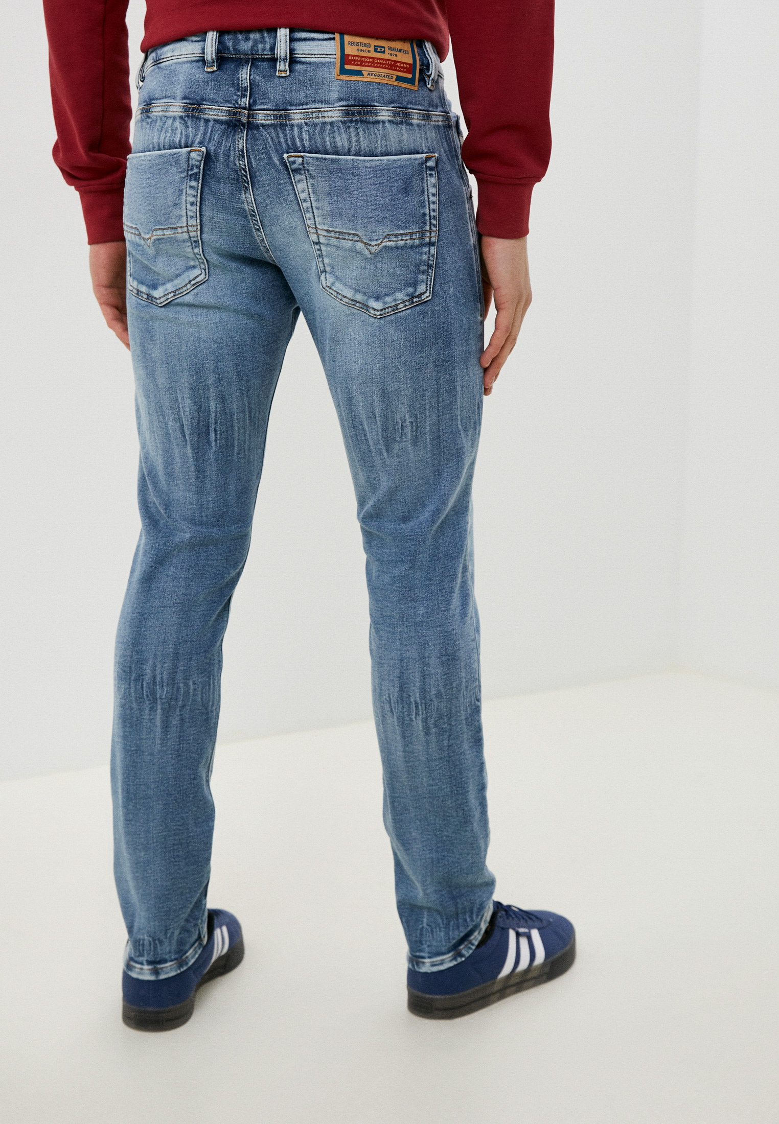 Мужские зауженные джинсы Diesel (Дизель) A01897069ZV: изображение 3