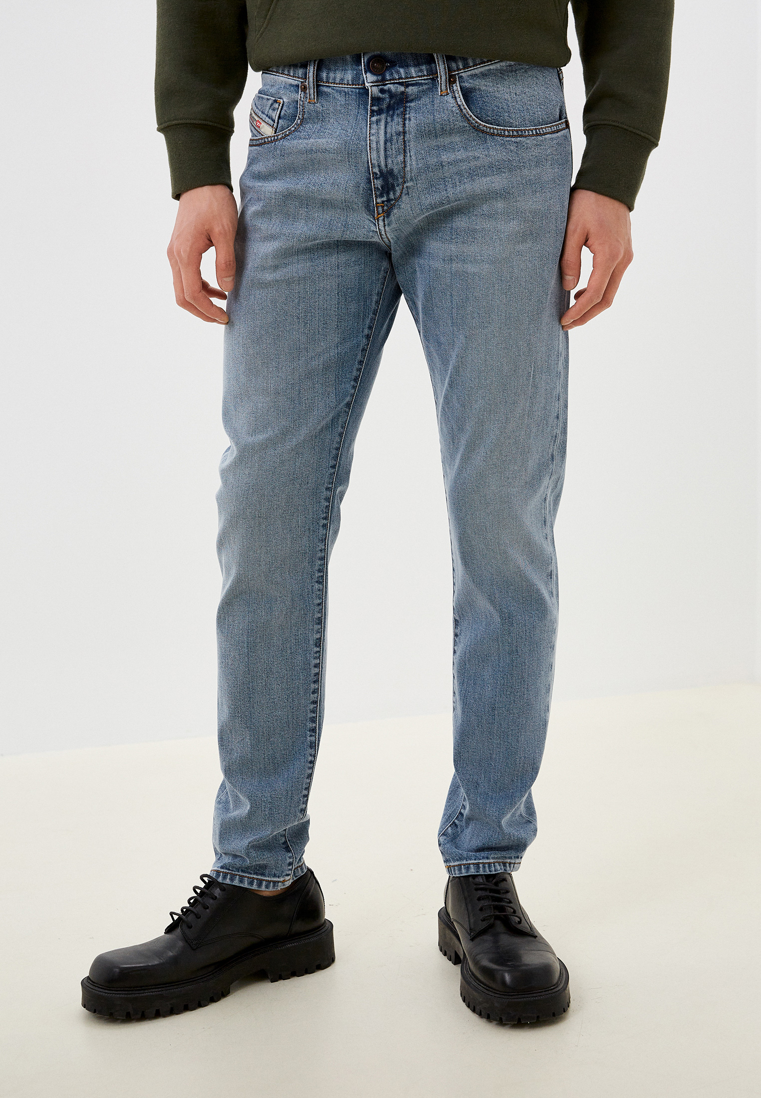Мужские зауженные джинсы Diesel (Дизель) A0355809C62: изображение 5