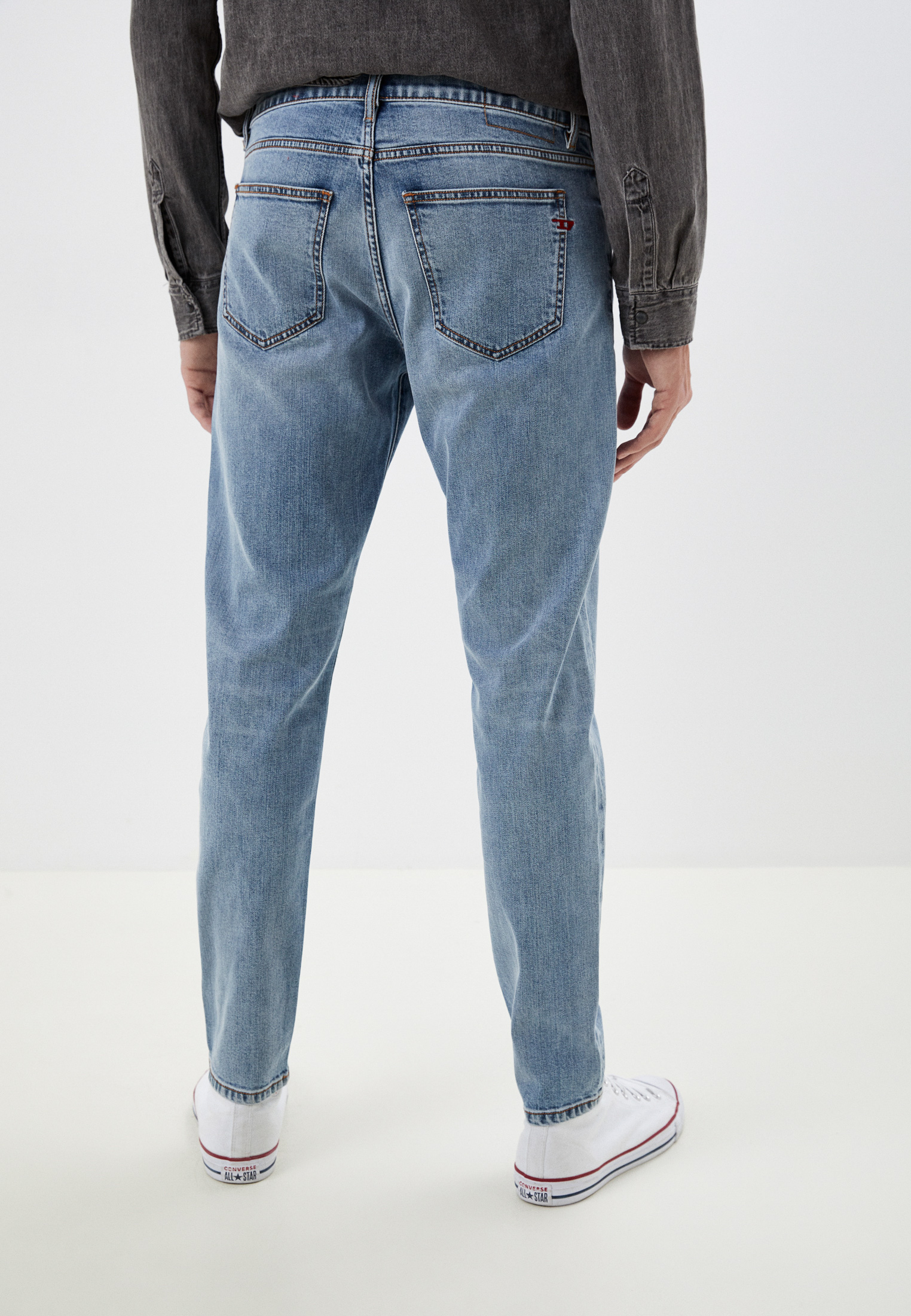 Мужские зауженные джинсы Diesel (Дизель) A0355809C62: изображение 11