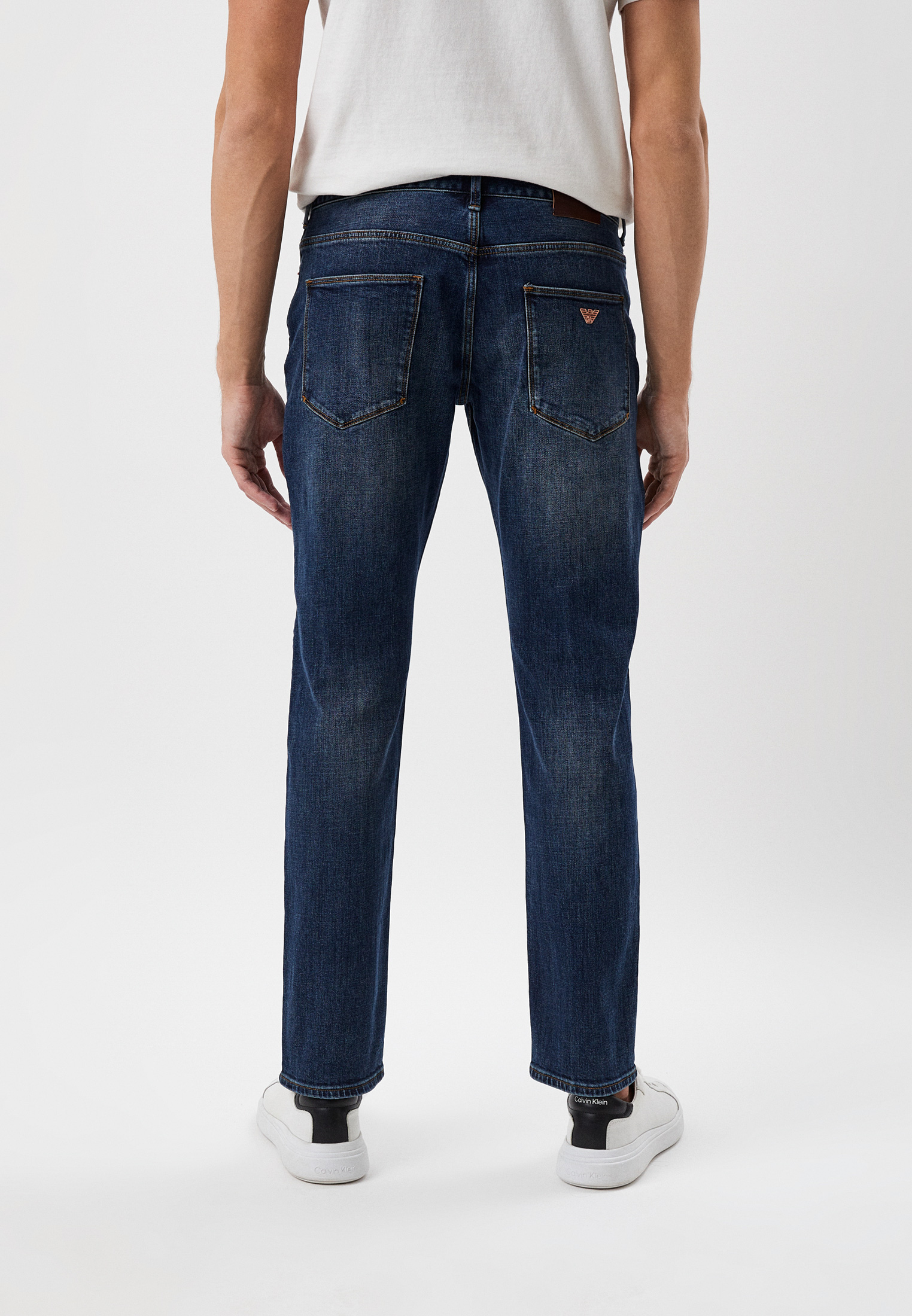 Мужские зауженные джинсы Emporio Armani (Эмпорио Армани) 3R1J06 1DMXZ: изображение 3