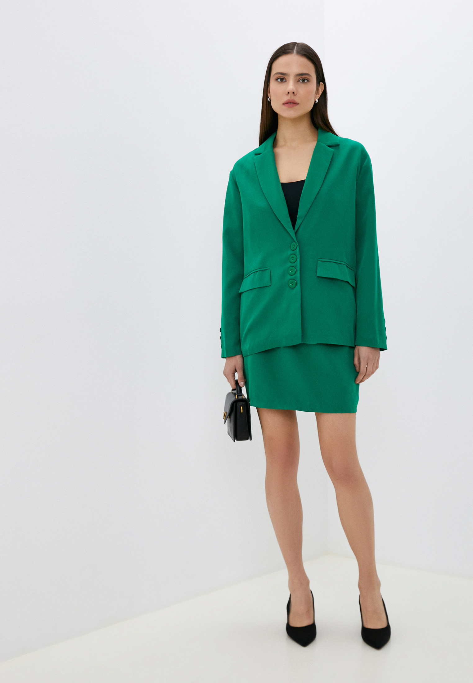 Костюм с юбкой женский Pink Orange PO23-10-2 купить за 3600 руб.