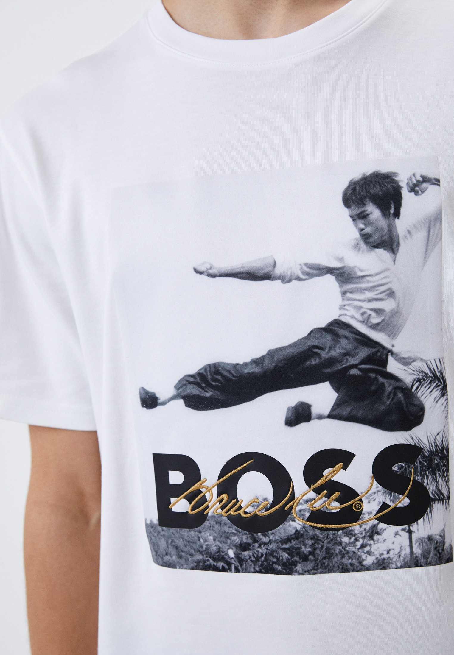 Мужская футболка Boss (Босс) 50501273: изображение 4