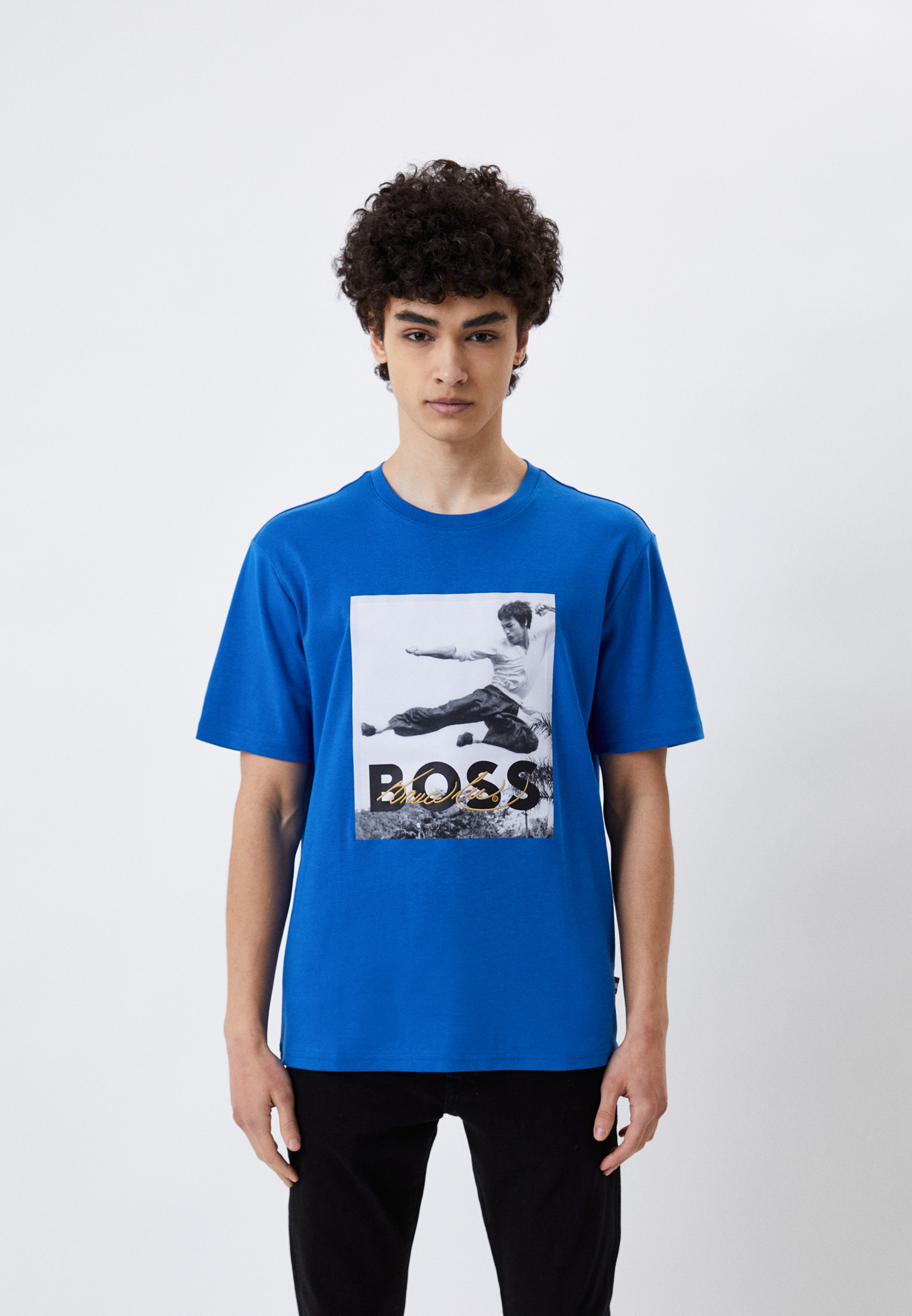 Мужская футболка Boss (Босс) 50501273: изображение 1